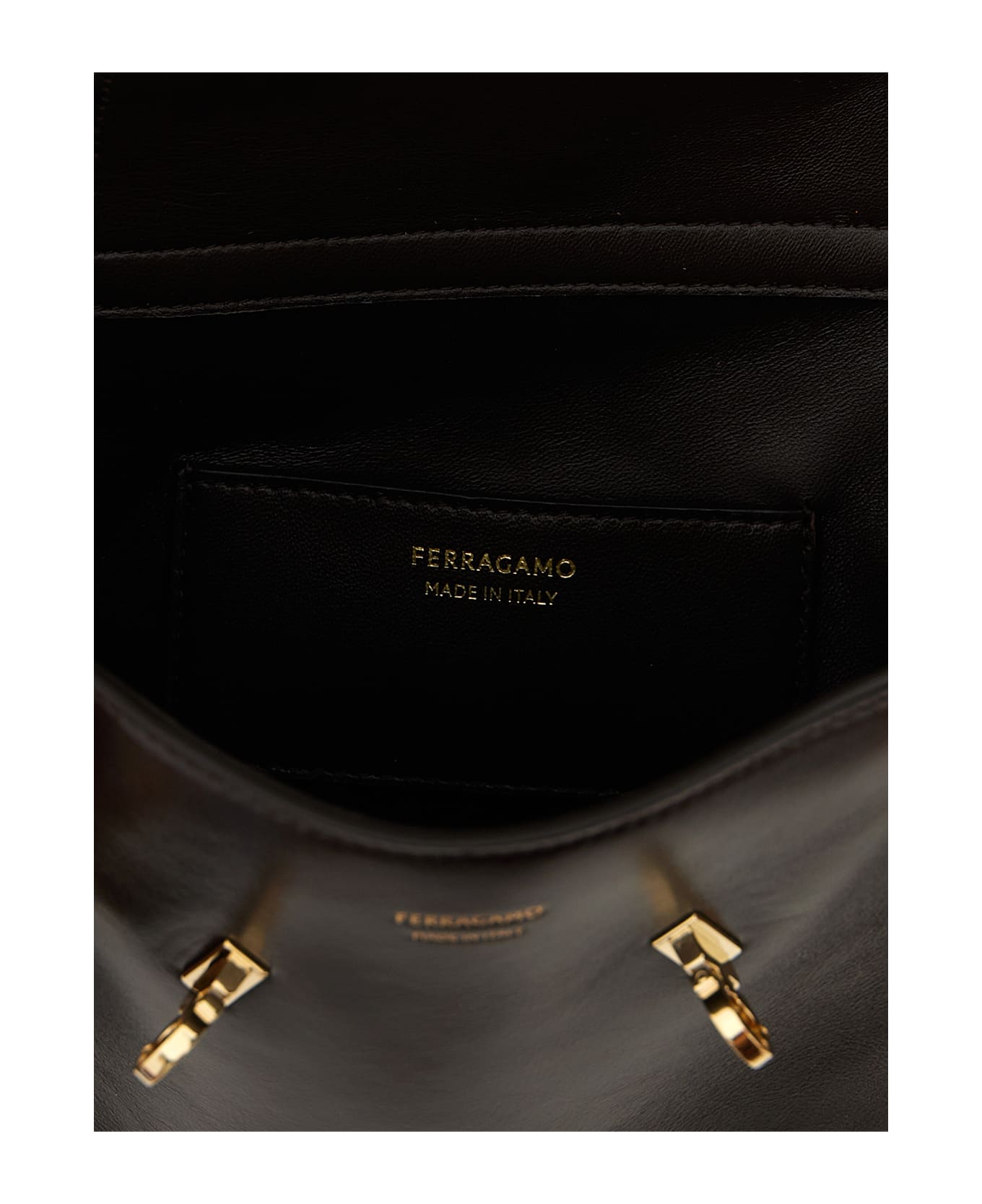 Ferragamo Hug Bb S Belt Bag - Brown