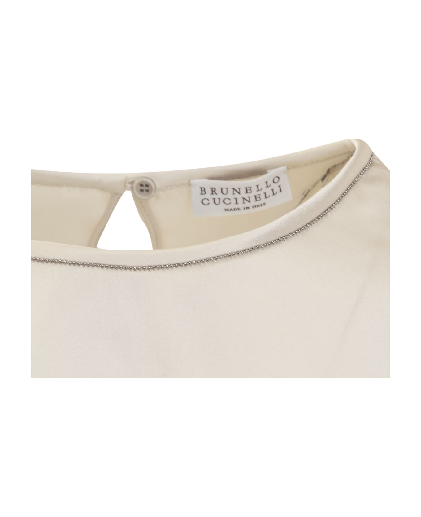 Brunello Cucinelli Monile T-shirt - WARM WHITE