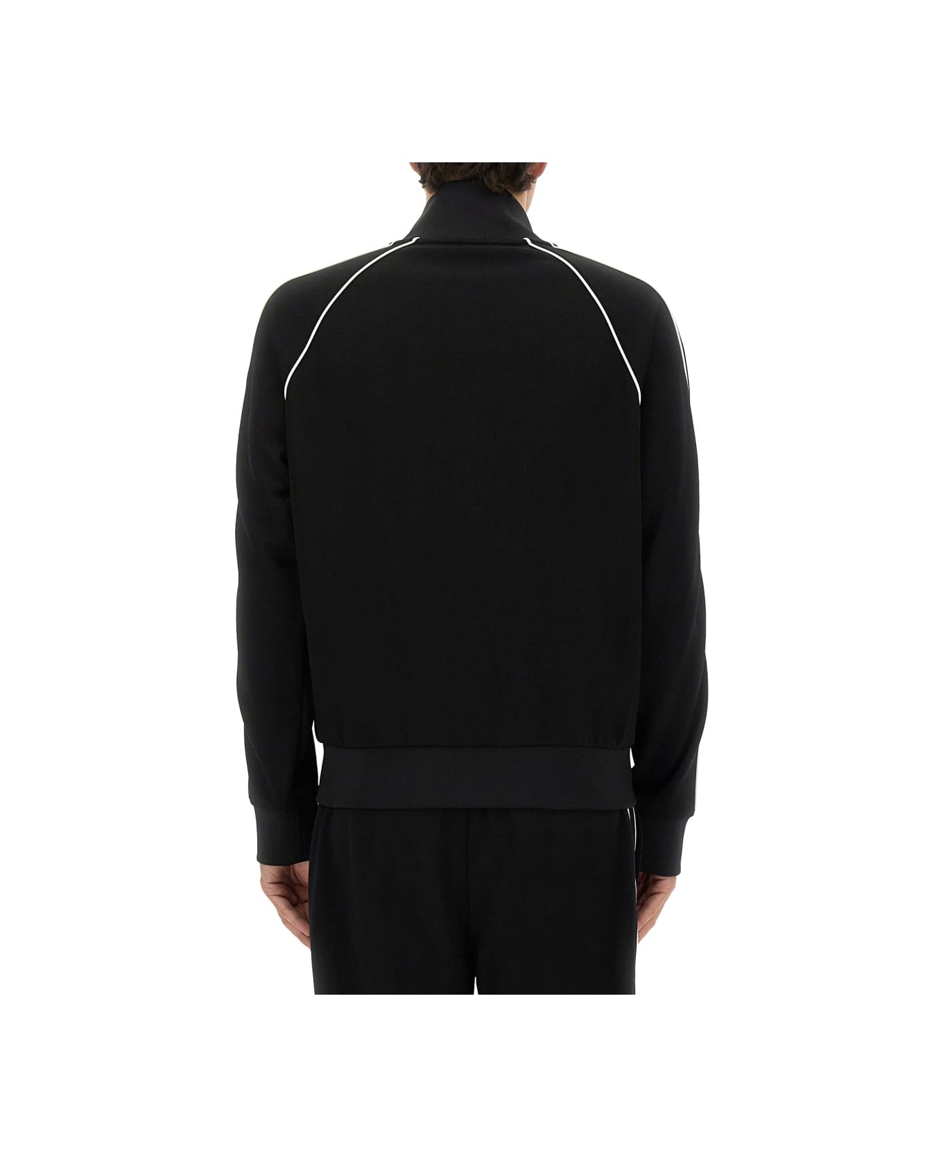 Kenzo Zippered Track Sweatshirt - BLACK