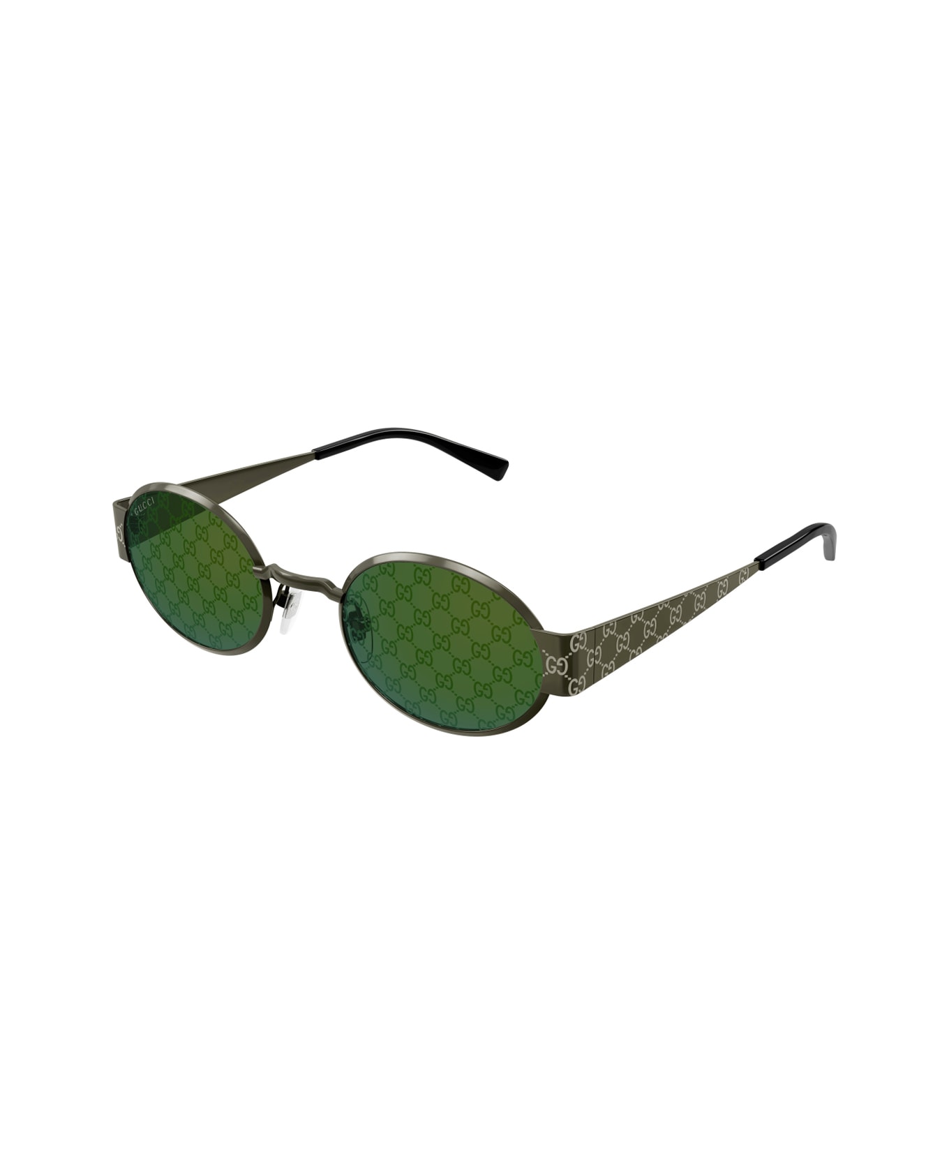 Gucci Eyewear Gucci Gg1854s Linea Sign 003 Green Sunglasses - Verde