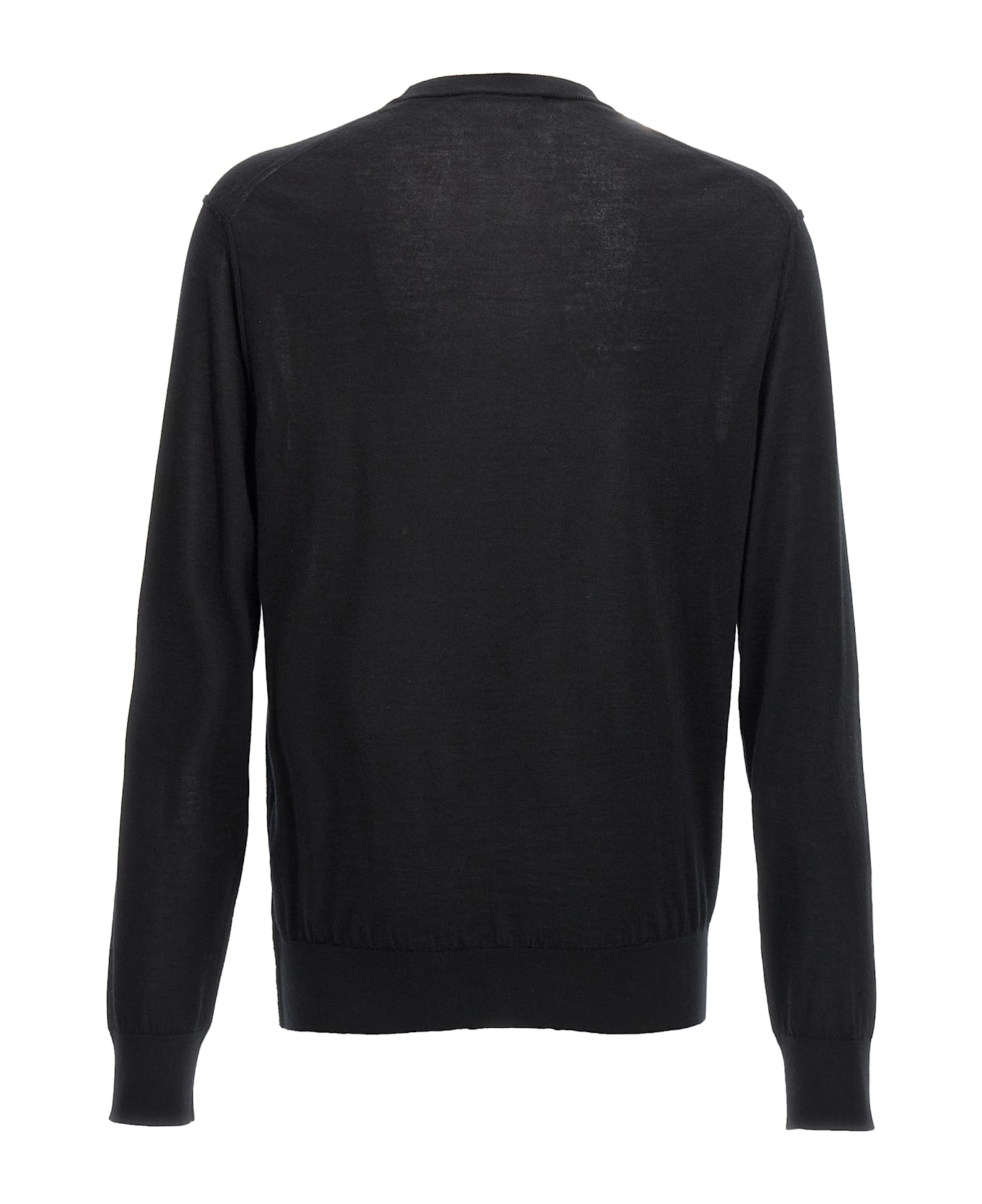 Dolce 
Gabbana Logo Embroidery Sweater - NERO