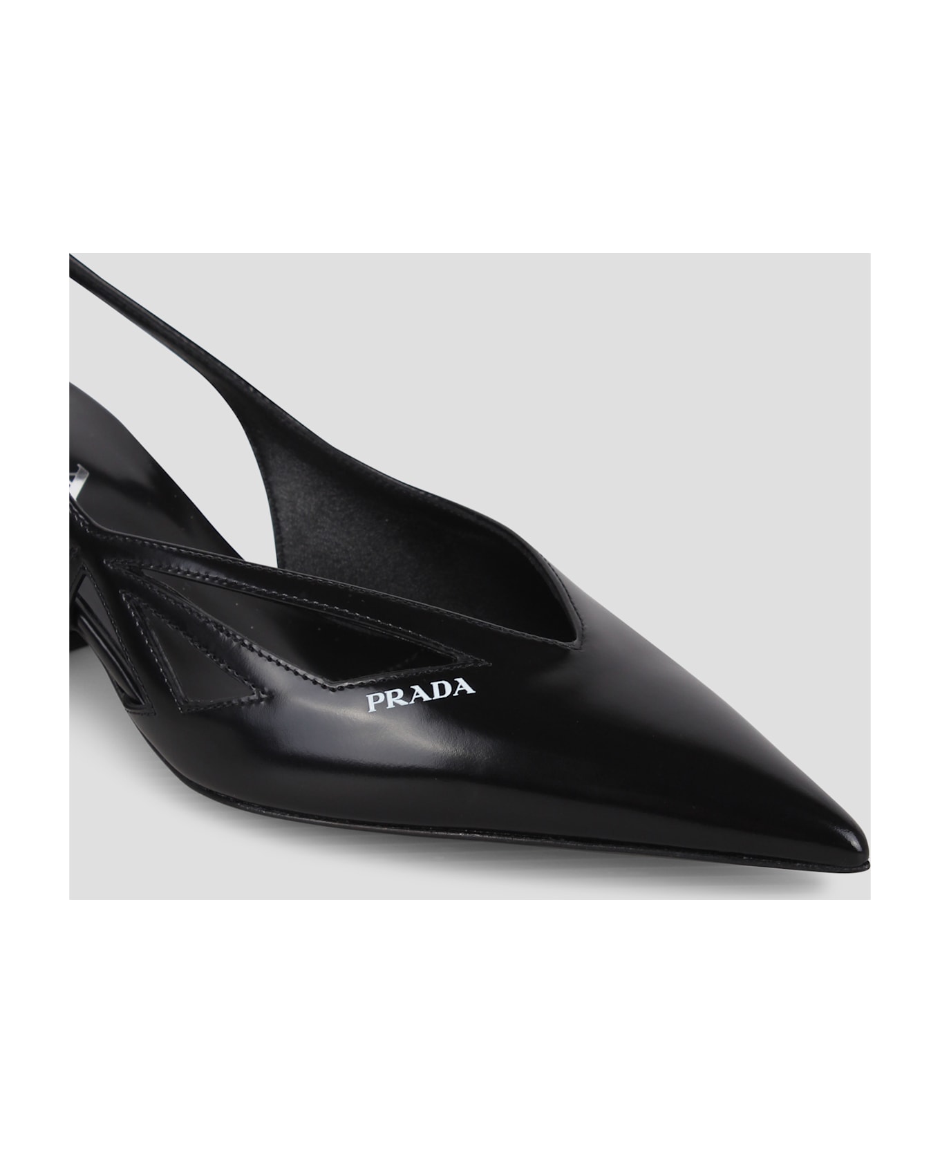 Prada Logo-embossed Pumps