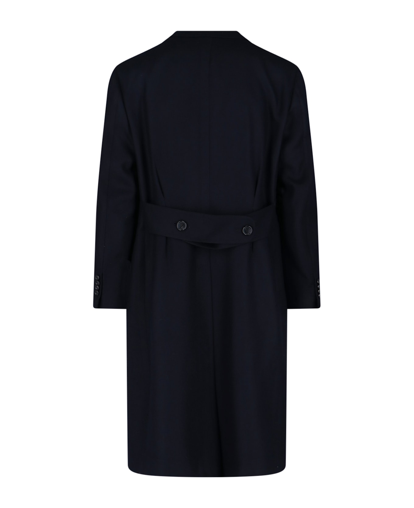 Cesare Attolini Double-breasted Coat - Blue