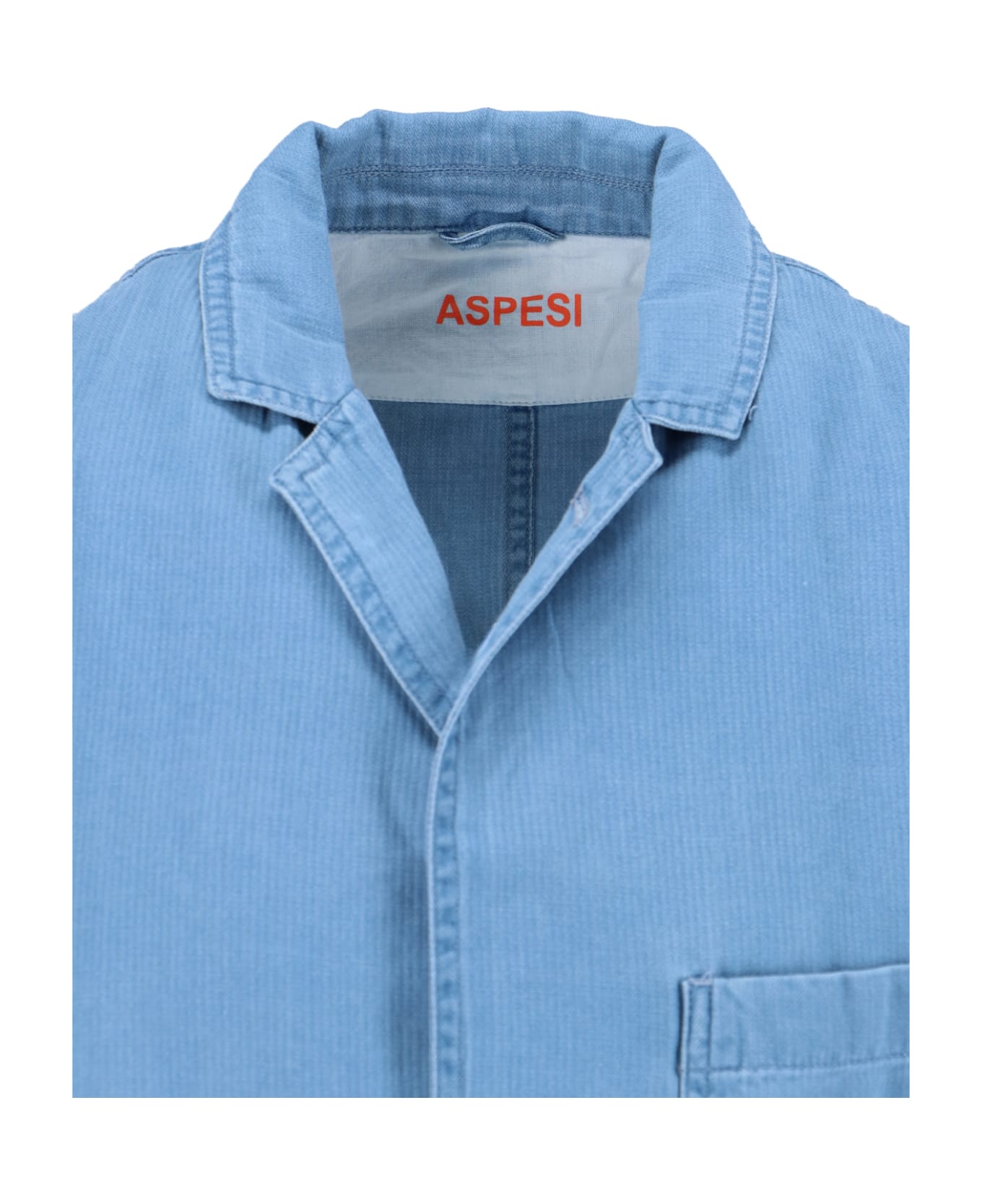 Aspesi Cotton Blazer - Light Blue
