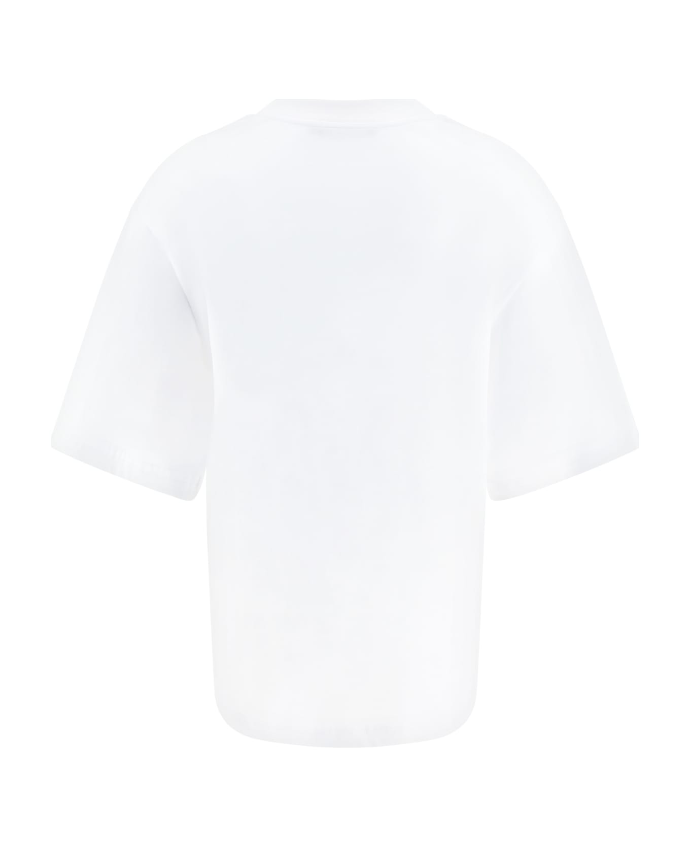 Dolce & Gabbana T-shirt With Logo - Bianco Ottico Tシャツ