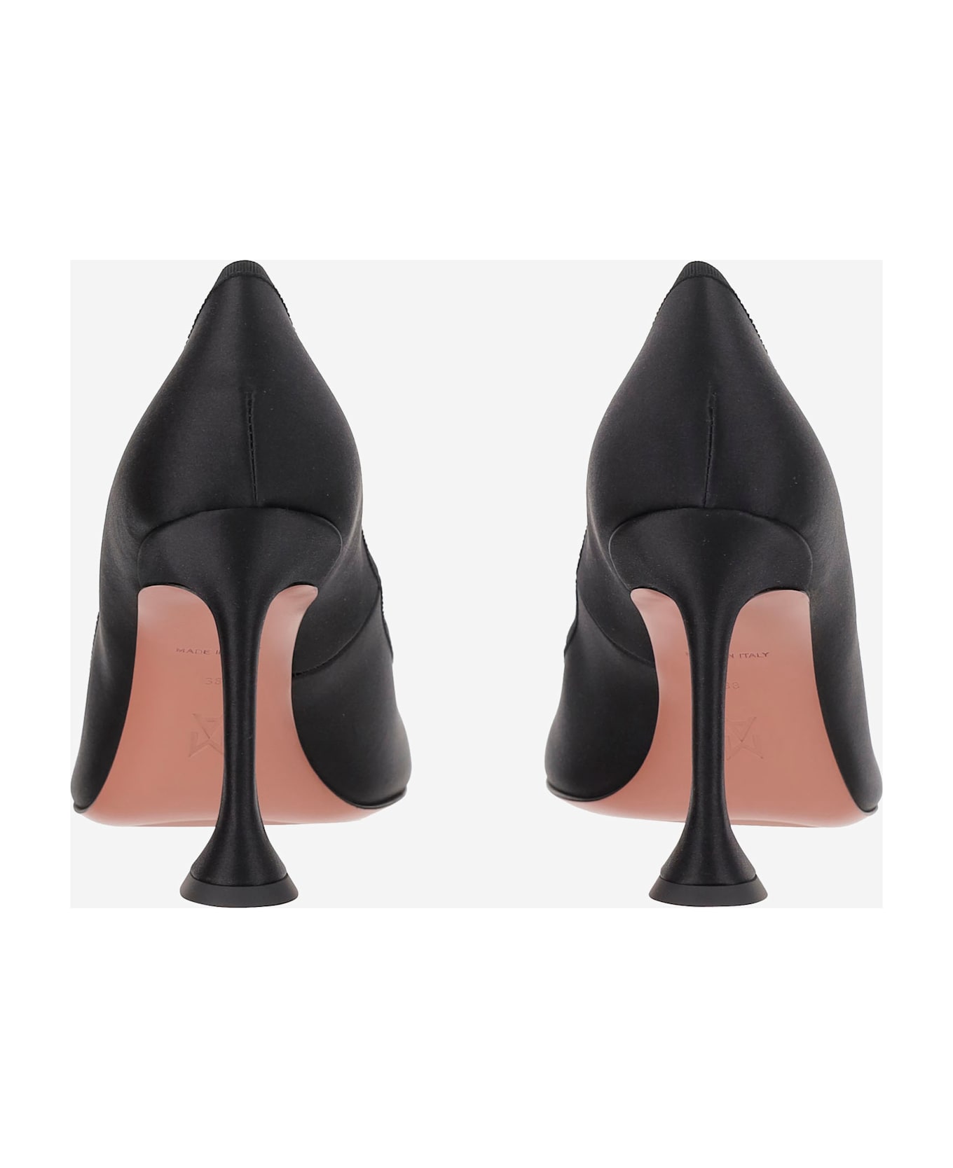 Amina Muaddi Lila Pump - Black