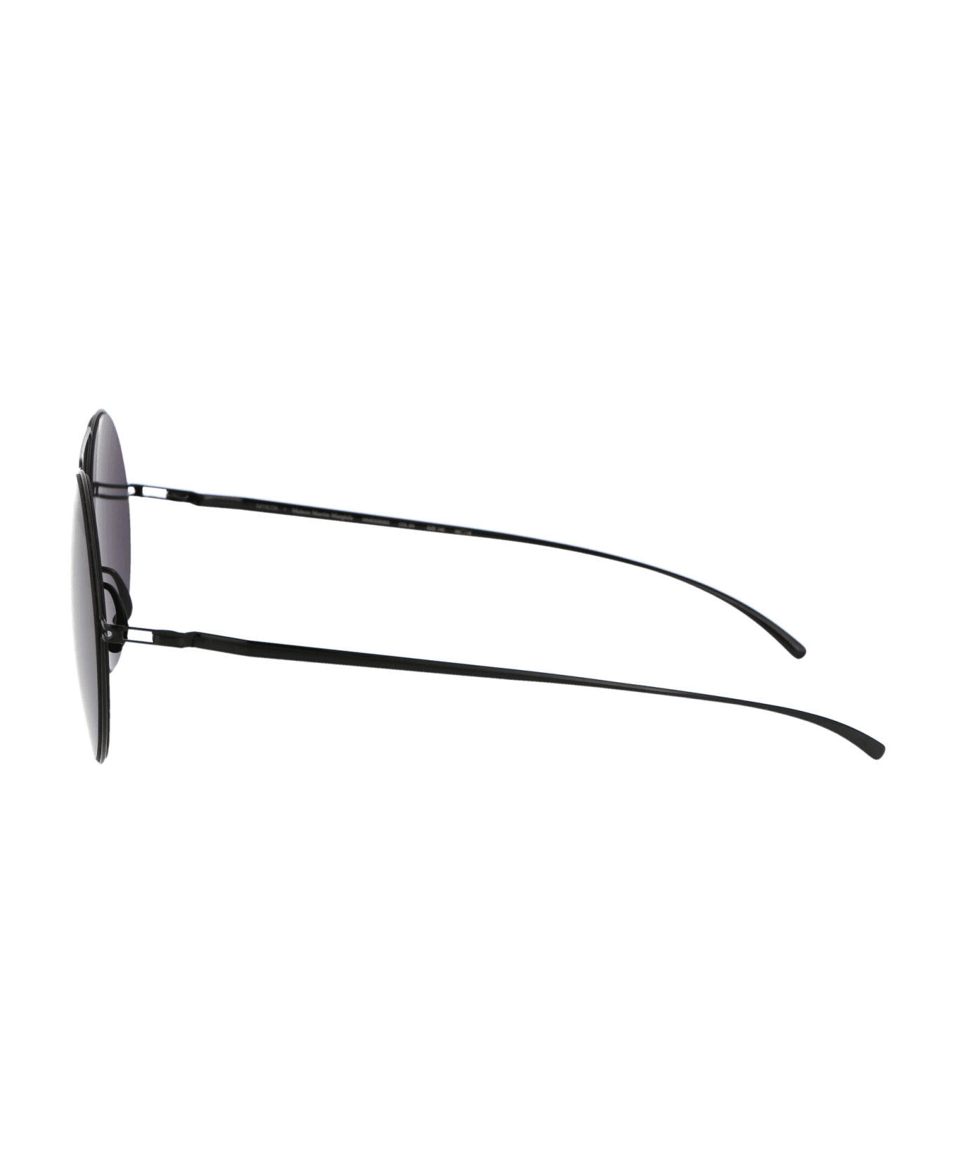 Mykita Mmesse003 Sunglasses - 190 E4 Black Dark Grey Solid