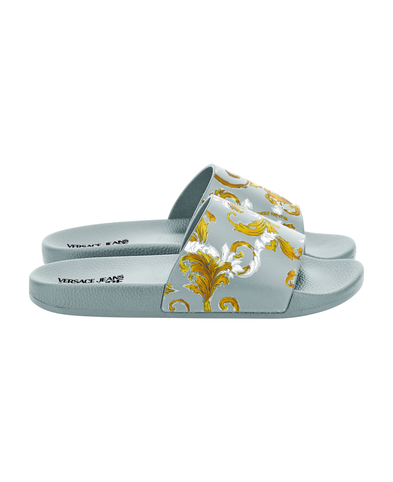 Versace Jeans Couture Women Pool Slides - White