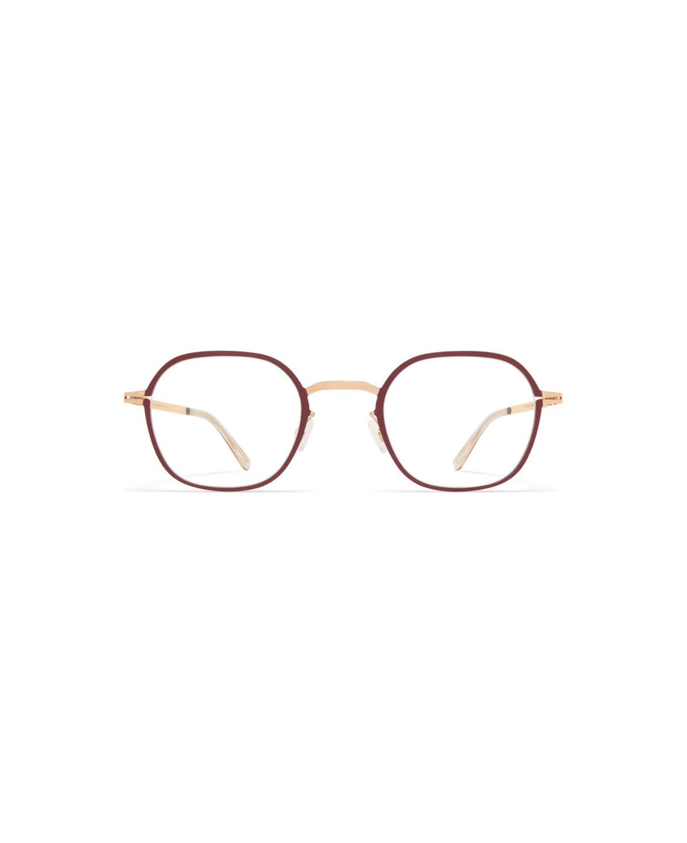 Mykita Jes - Champagne Gold / Cranberry Rx Glasses - Gold