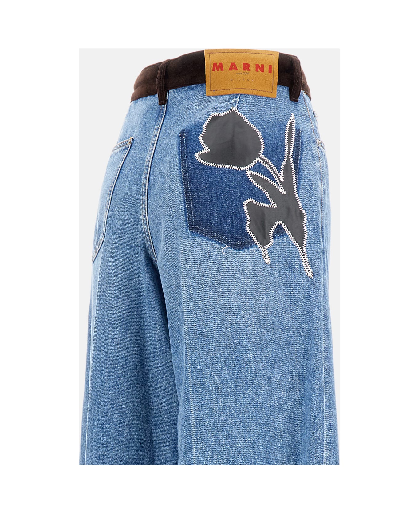 Marni Trousers - Clear Blue