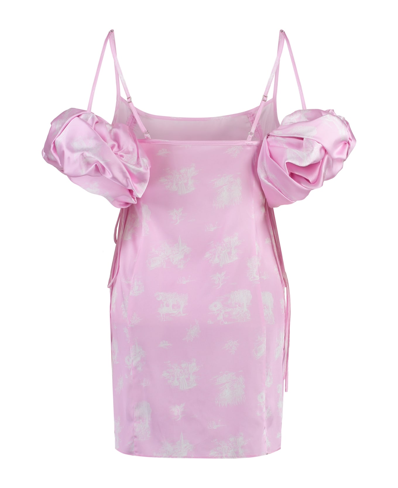 Jacquemus Chou Satin Dress - Pink ワンピース＆ドレス