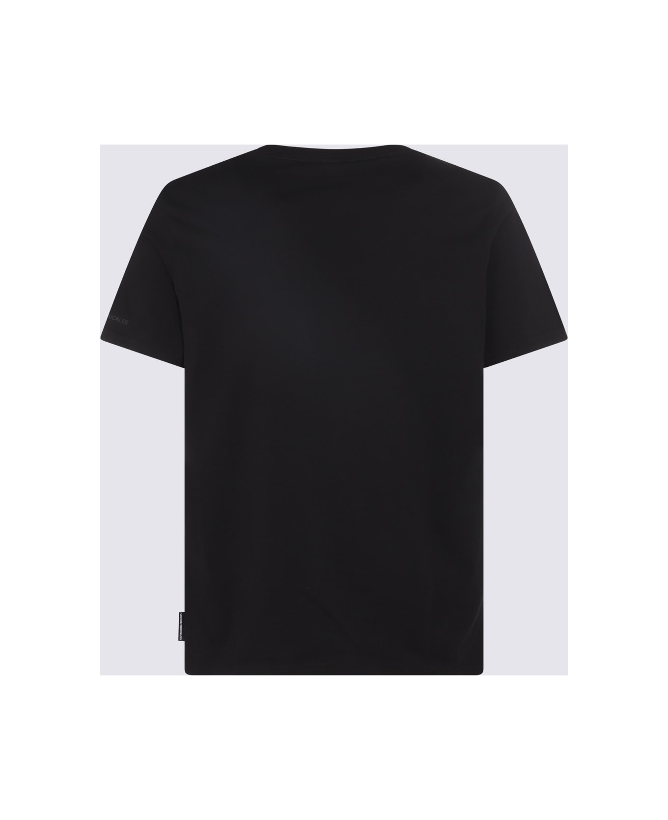 Moose Knuckles Black Cotton T-shirt - Black
