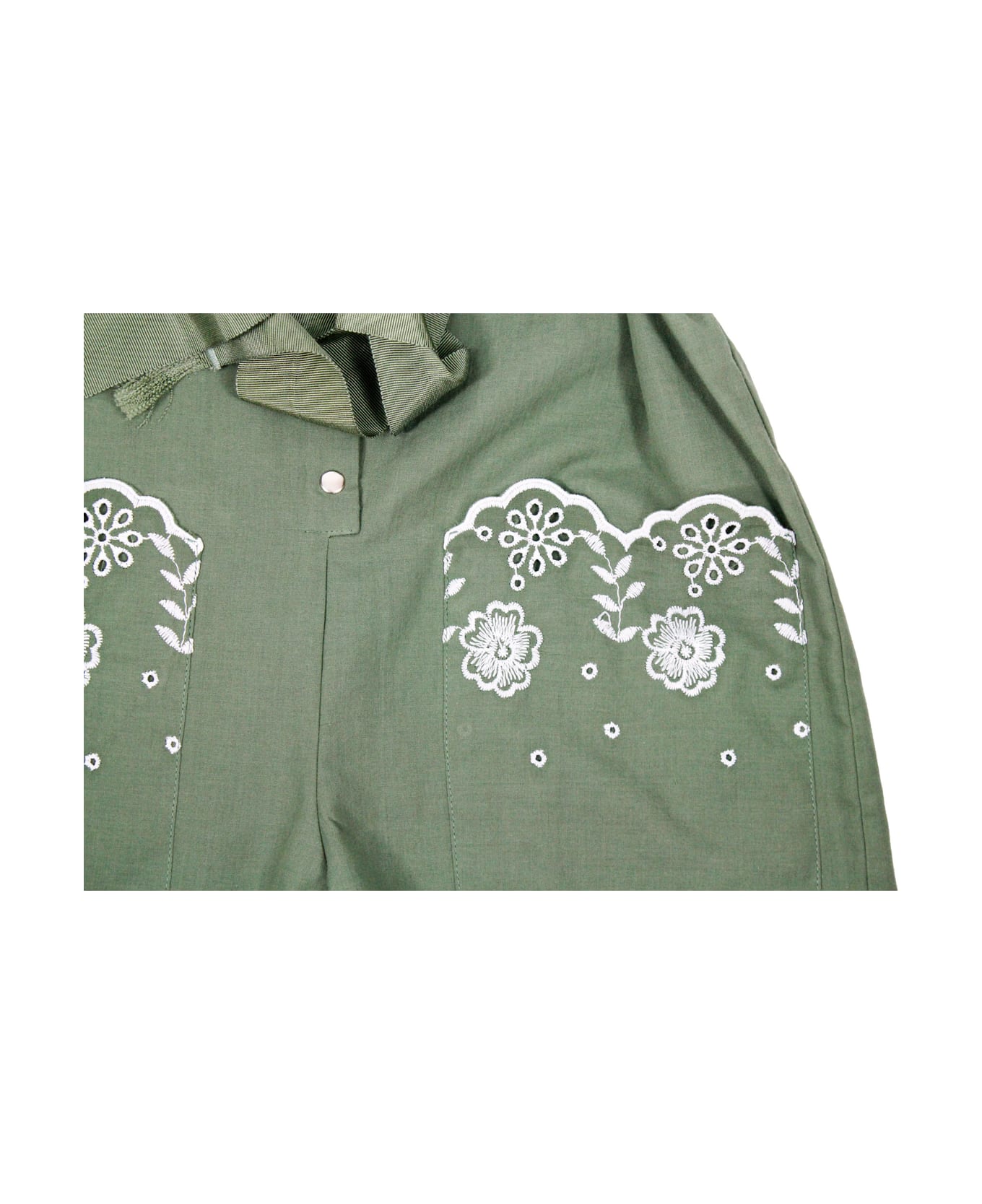 Monnalisa Dress - Green