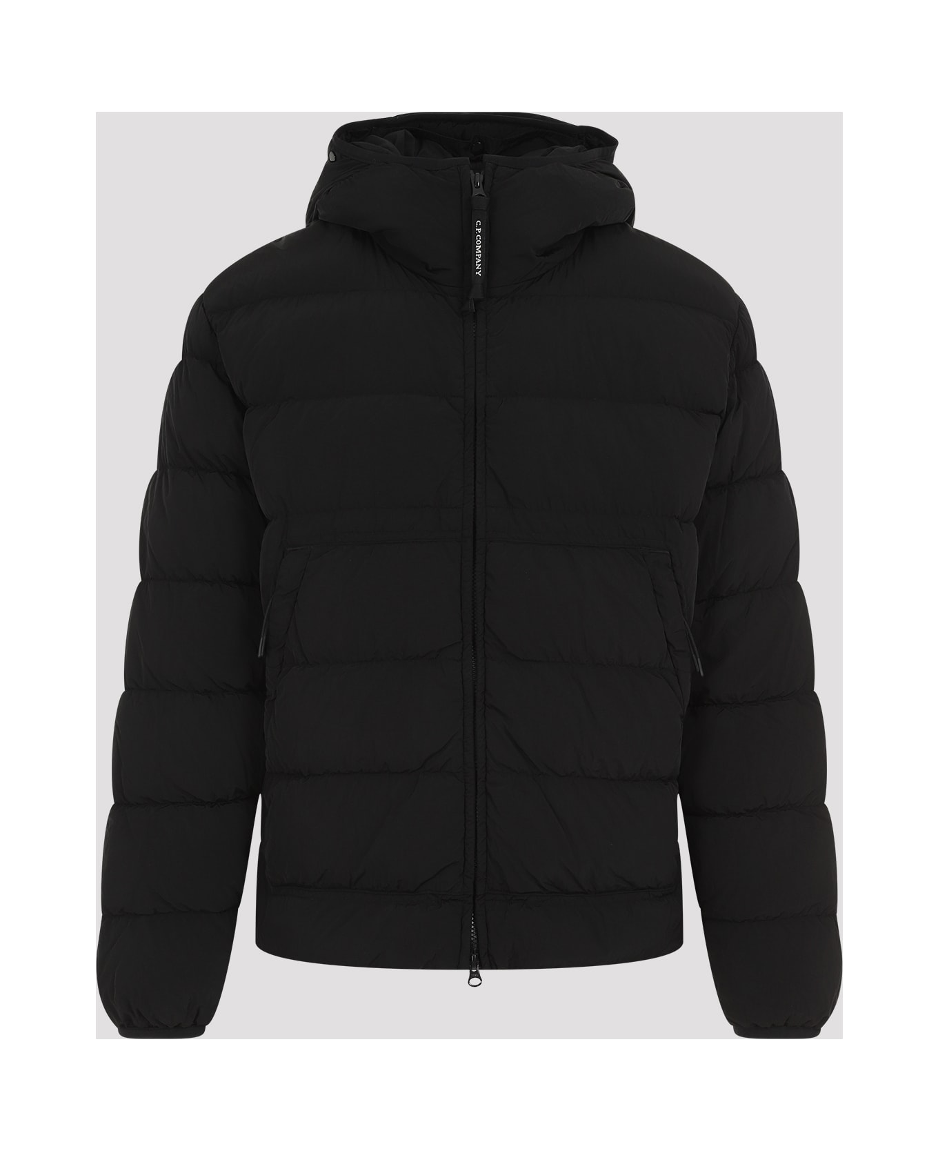 C.P. Company Chrome-r Goggle Down Jacket - Black