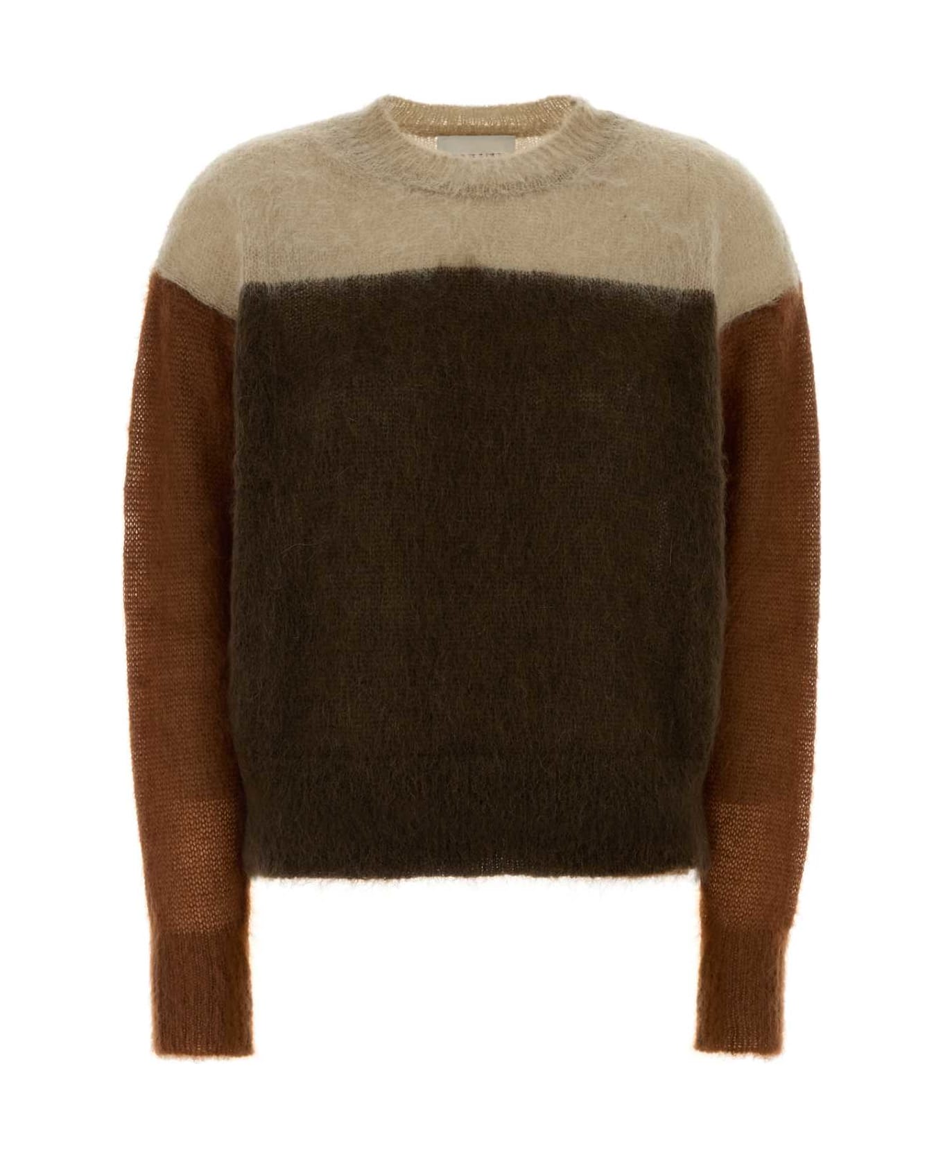 Marant Étoile Multicolor Mohair Blend Madeline Sweater - RUST