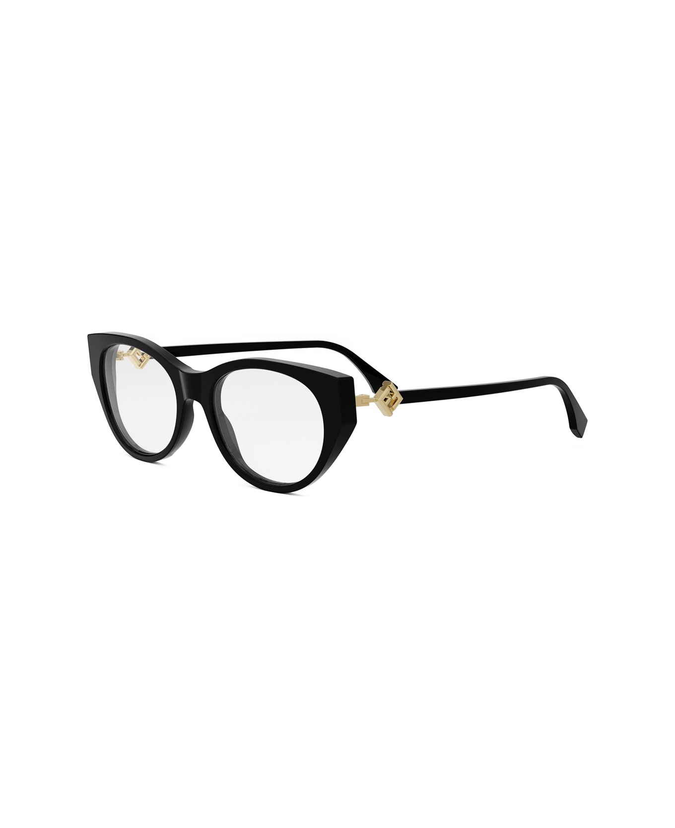 Fendi Eyewear Fe50099i Ff Diamonds 001 Nero Gloves - Nero