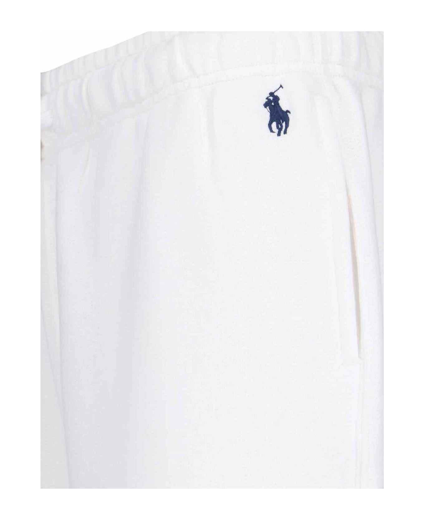 Ralph Lauren Logo Track Pants - white