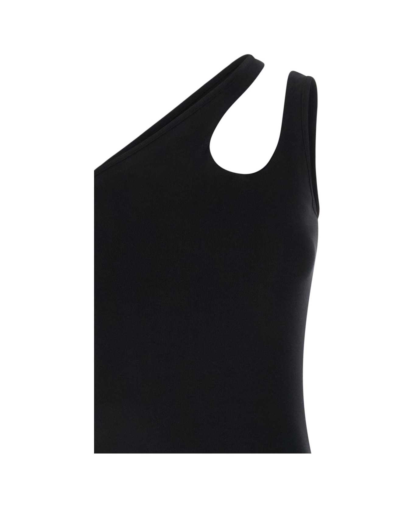 Federica Tosi Cotton Tank Dress - Black ワンピース＆ドレス