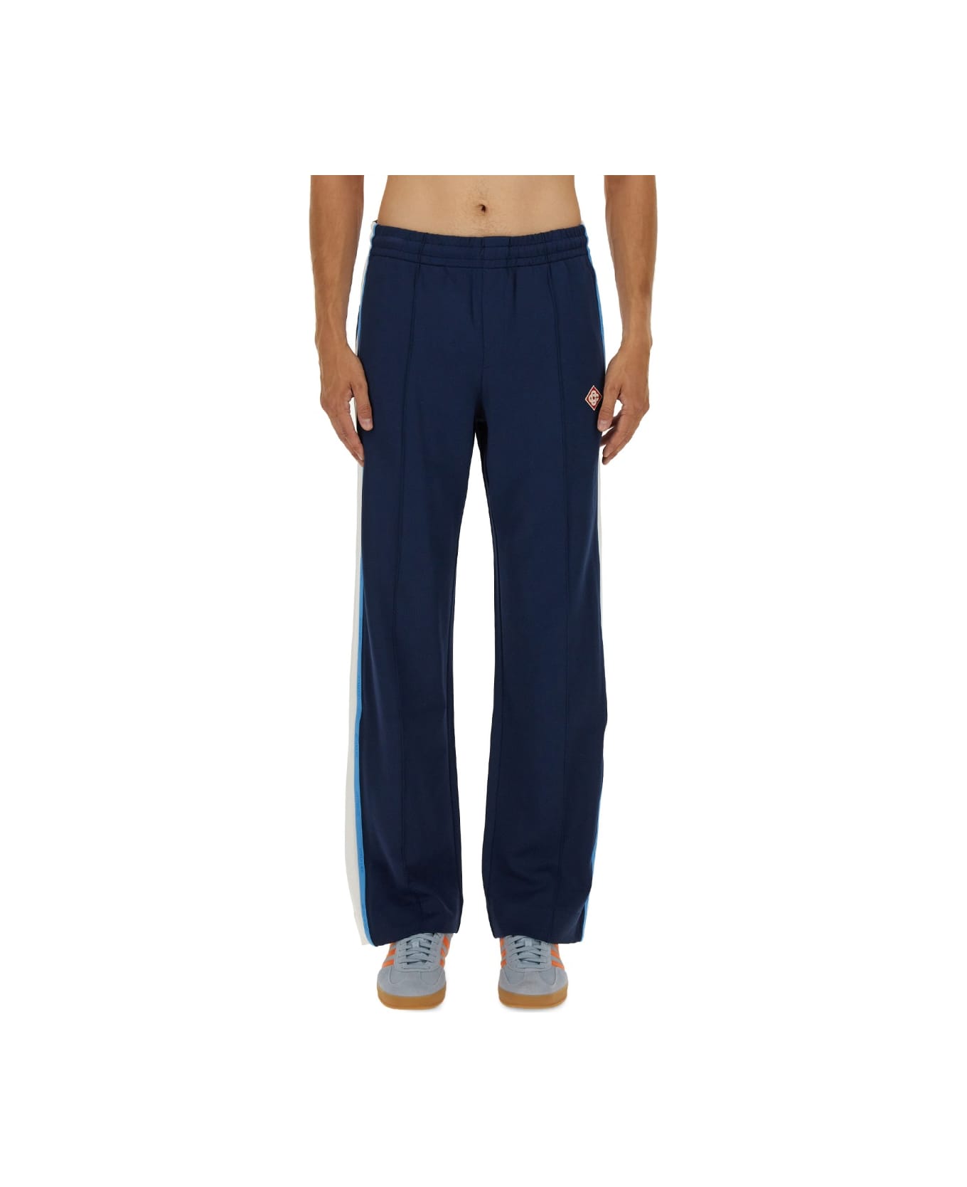 Casablanca Pique Track Pants - BLUE