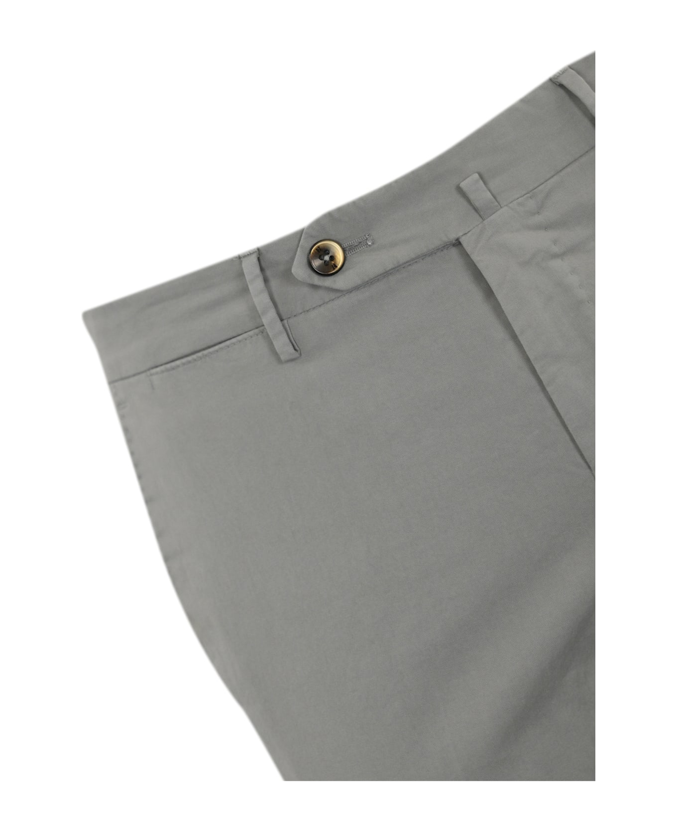 PT Torino S-slim Gabardine Trousers - Grigio chiaro