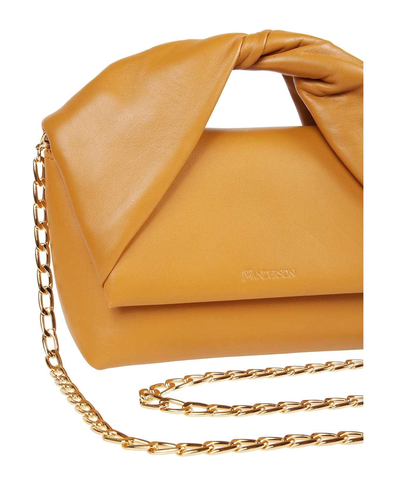 J.W. Anderson Medium Twister Top Handle Bag - CARAMEL