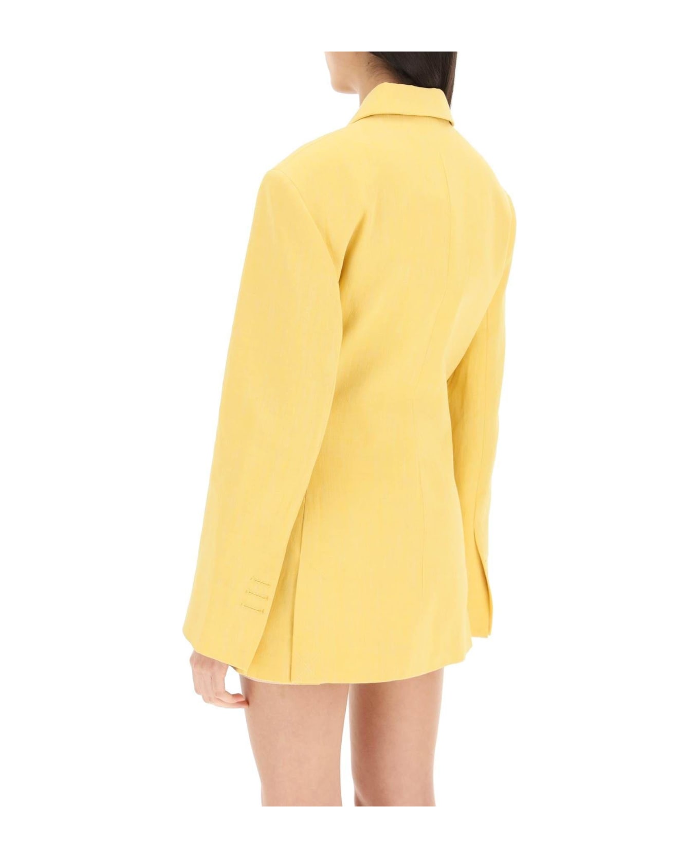 Jacquemus Double-breasted Blazer - Yellow ブレザー