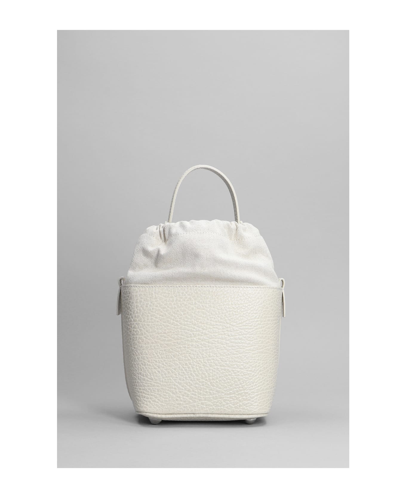 Maison Margiela Hand Bag In White Leather - WHITE トートバッグ
