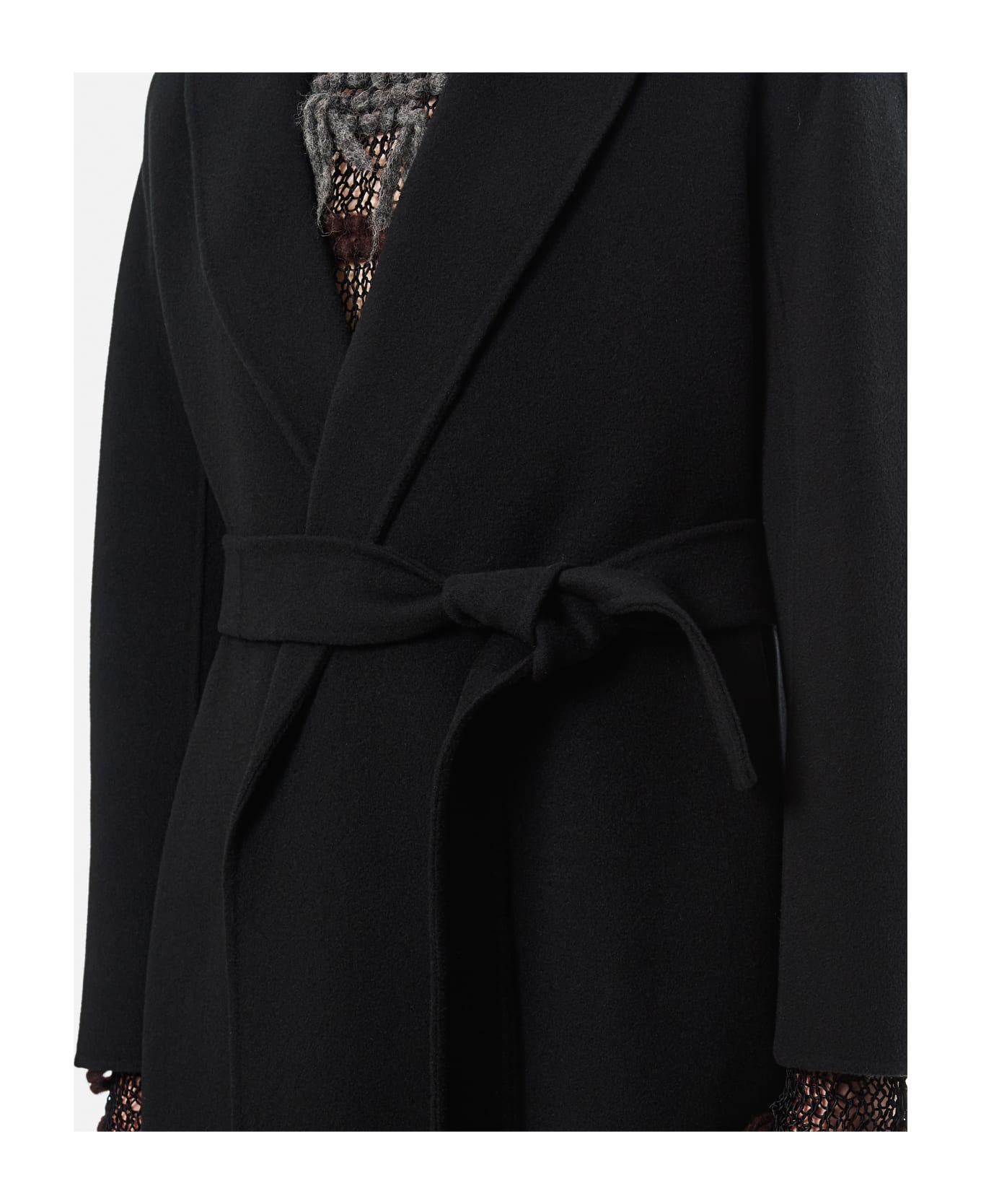 
S Max Mara Esturia Coat - Black