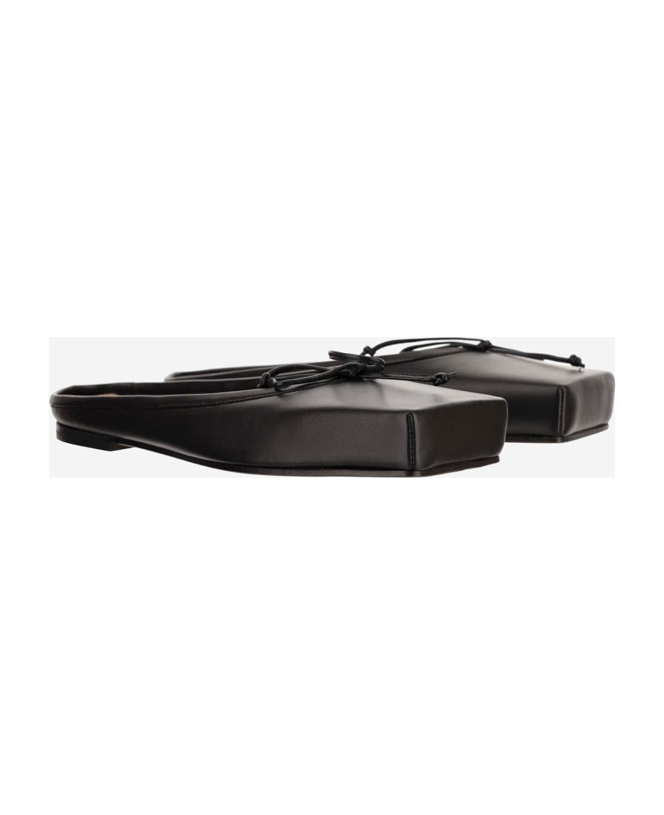 Jacquemus Les Mules Plates Ballet Flats - Black