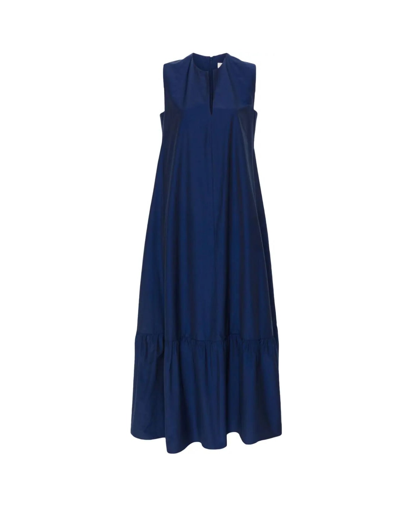 Antonelli Merisi V Neck Long Dress - Blue ワンピース＆ドレス