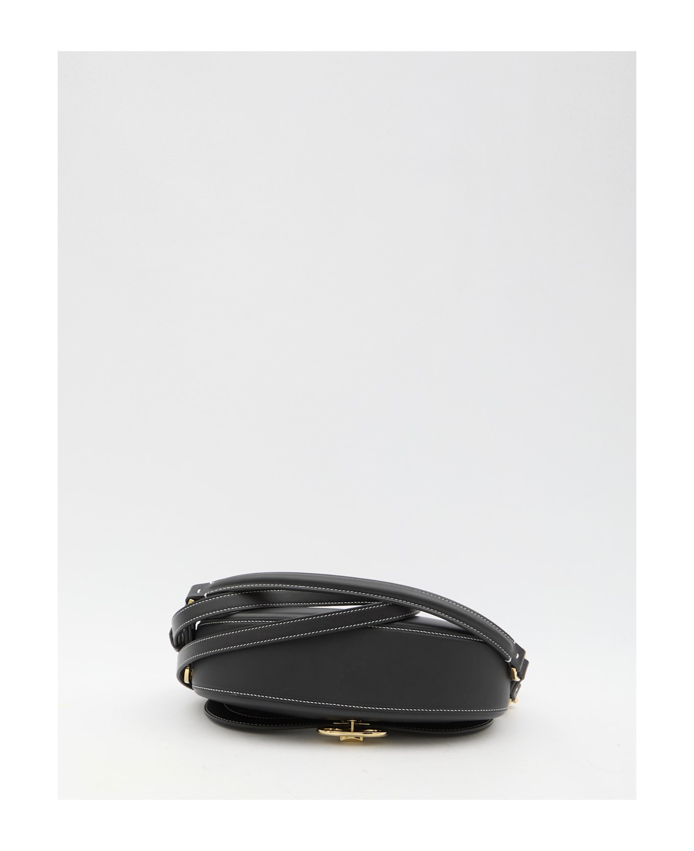 Valentino Garavani Ohval Small Shoulder Bag - BLACK