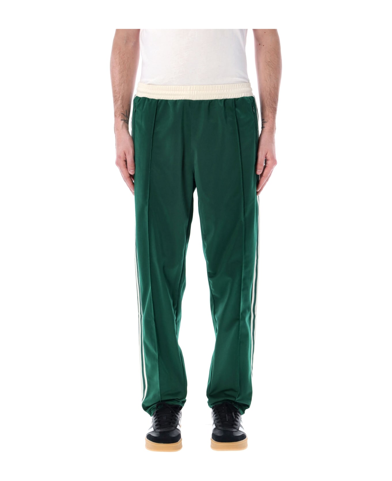 Adidas Originals Sst Track Pants - WHITE/GREEN スウェットパンツ