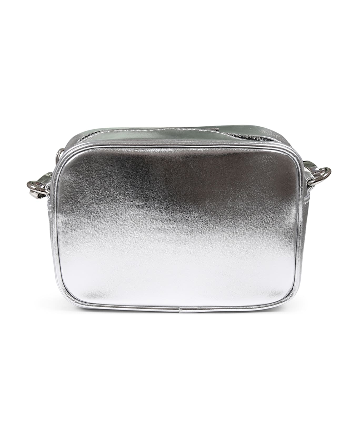 DKNY Silver Bag For Girl With Logo - Silver
