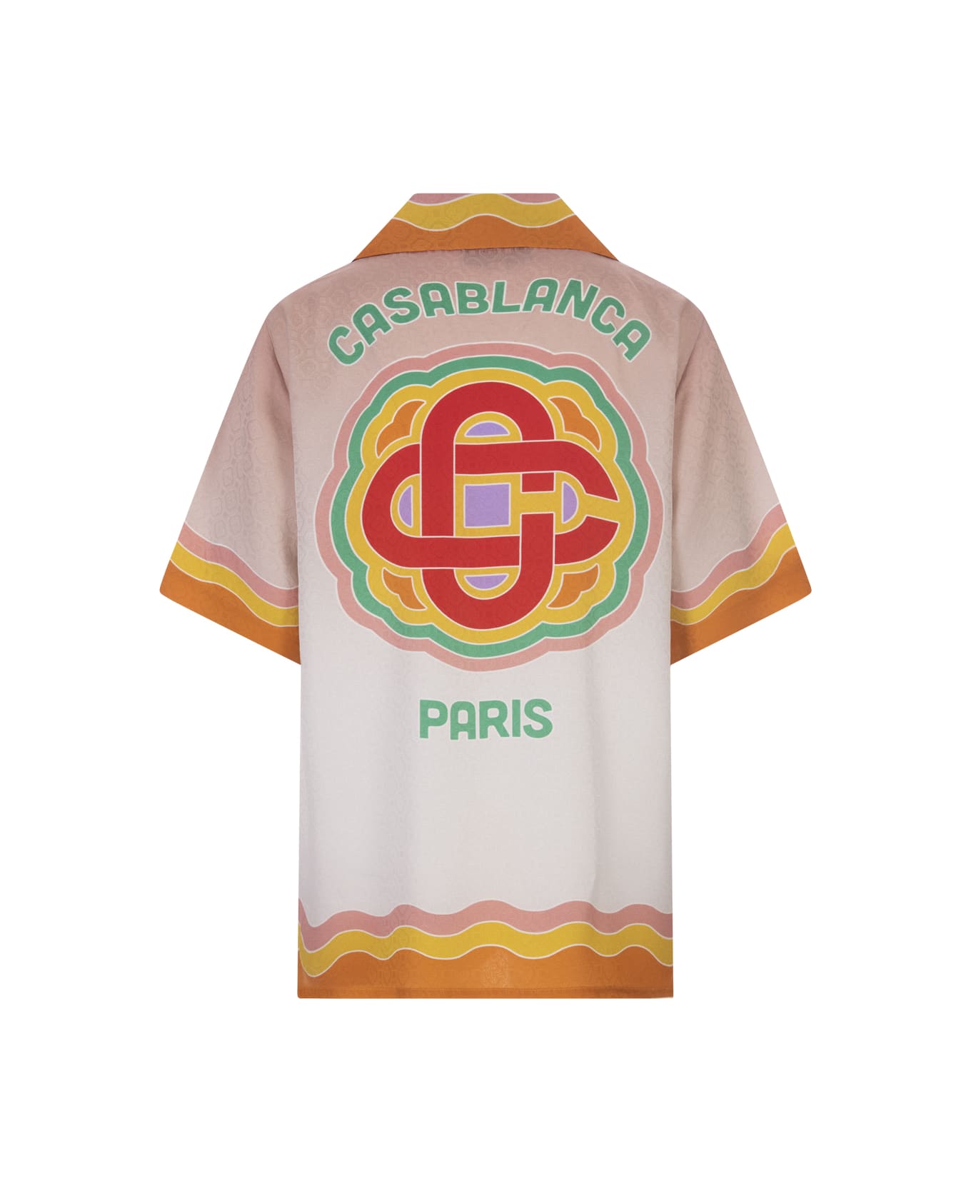 Shirts Casablanca - rainbow monogram shirt - WS23SH01510