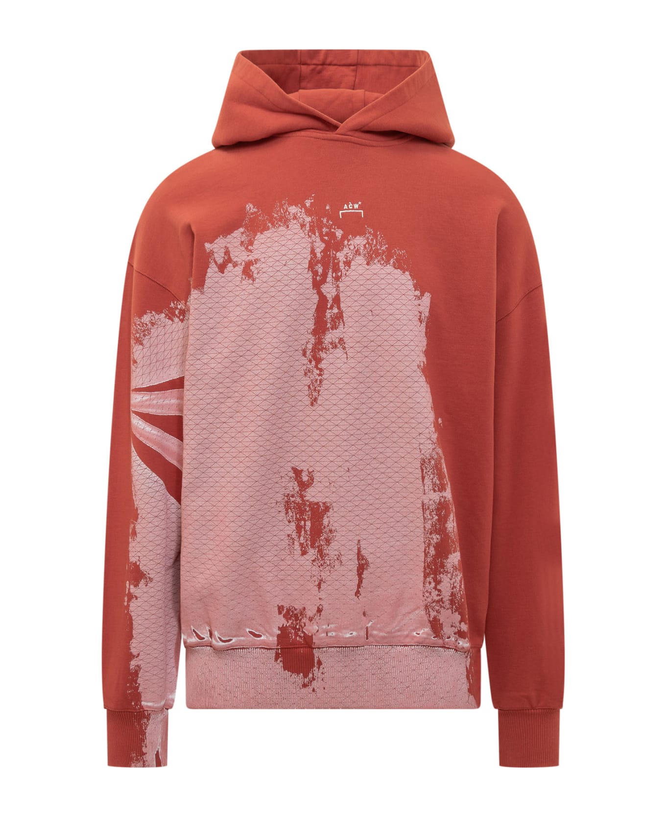A-COLD-WALL Brushstroke Hoodie - RUST