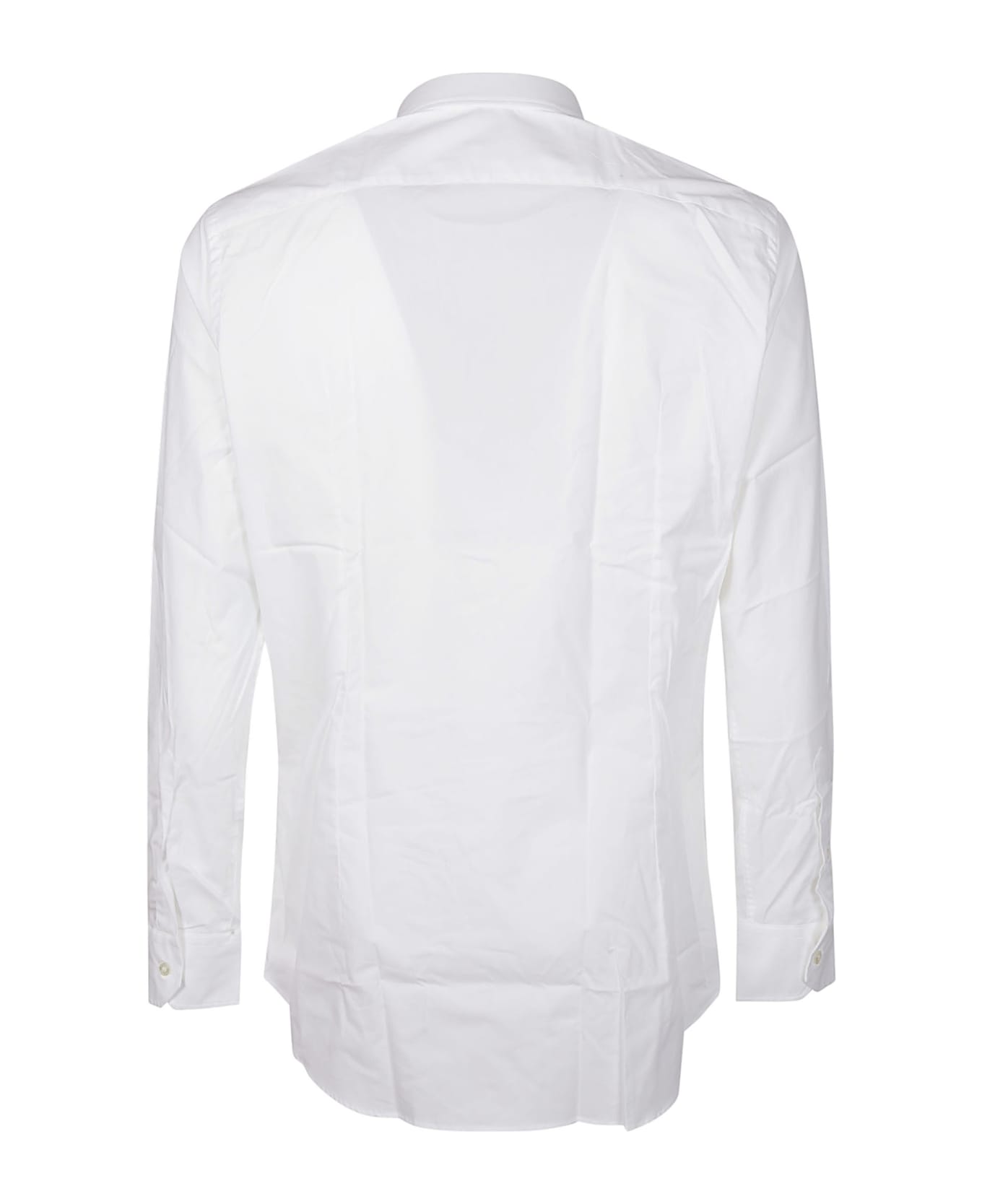 Etro Fuji Botton Down Logo Slim Shirt - Bianco