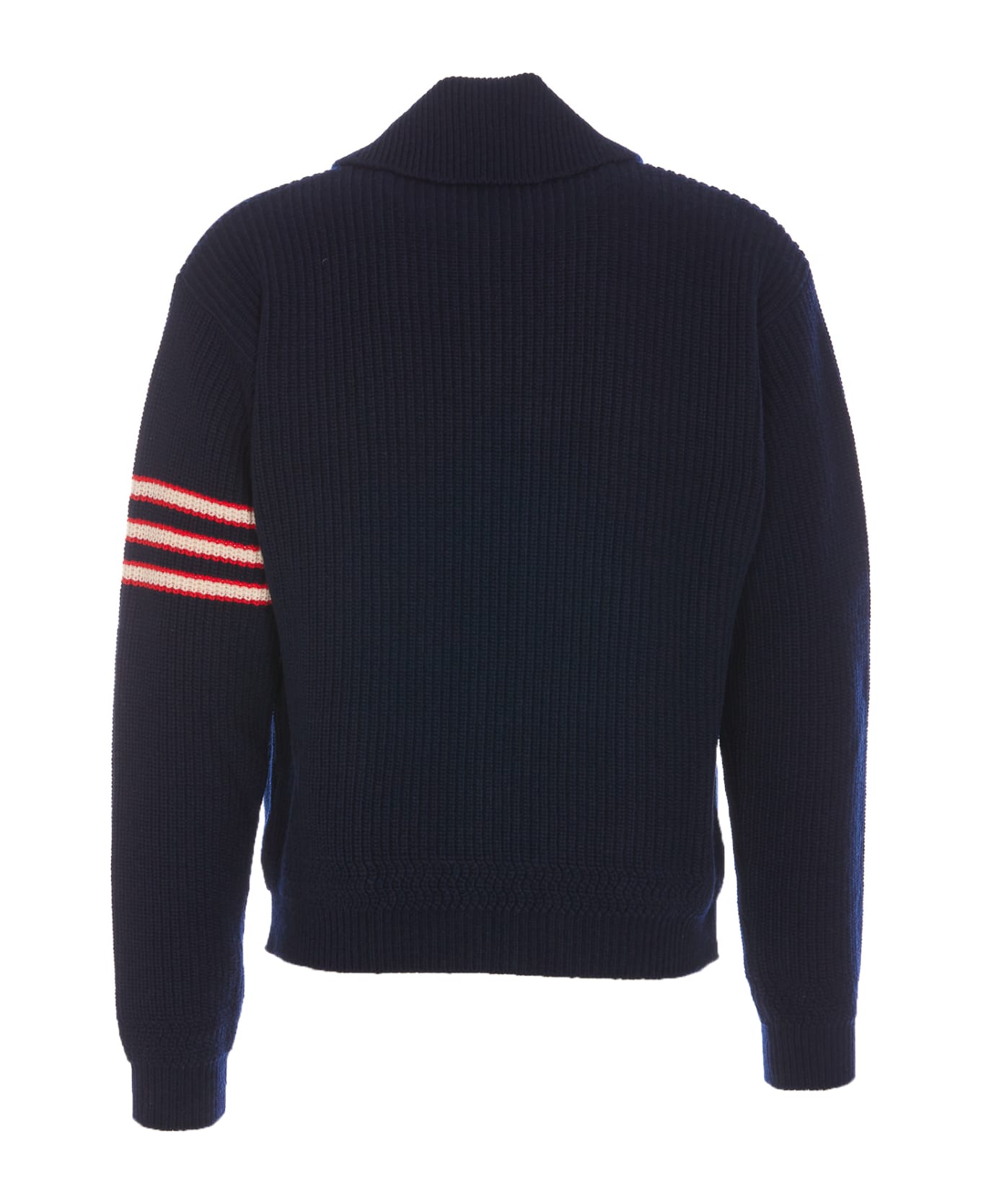 Bally Knitted Jacket - BLUE