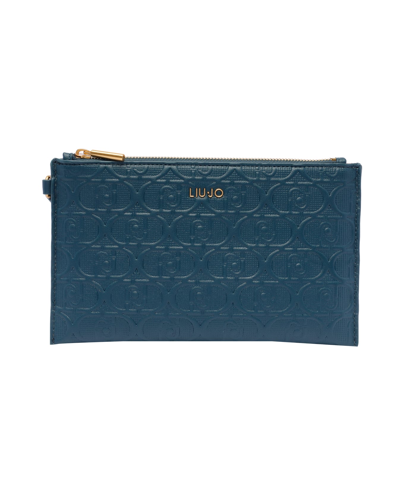 Liu-Jo Medium Logo Pouch - Green