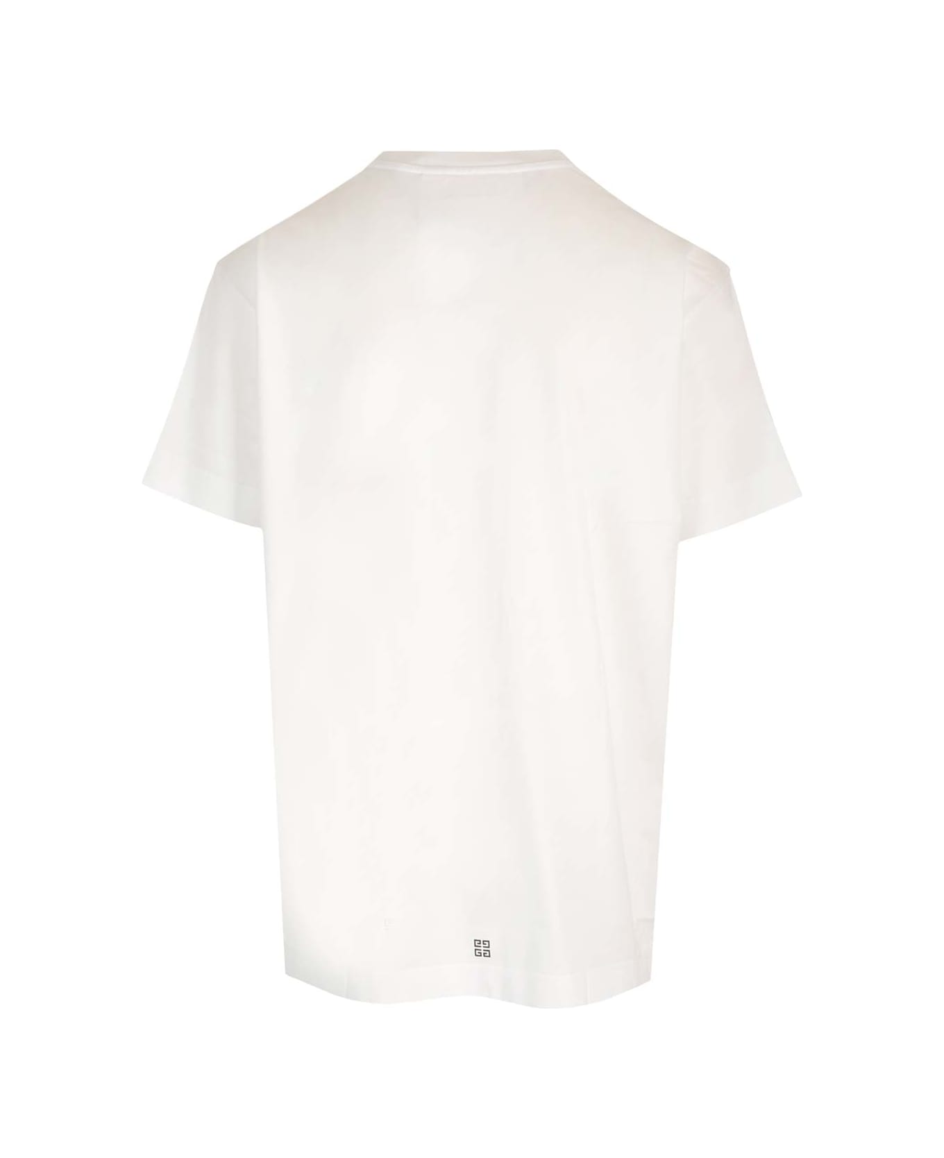 Givenchy Logo Print T-shirt - White シャツ