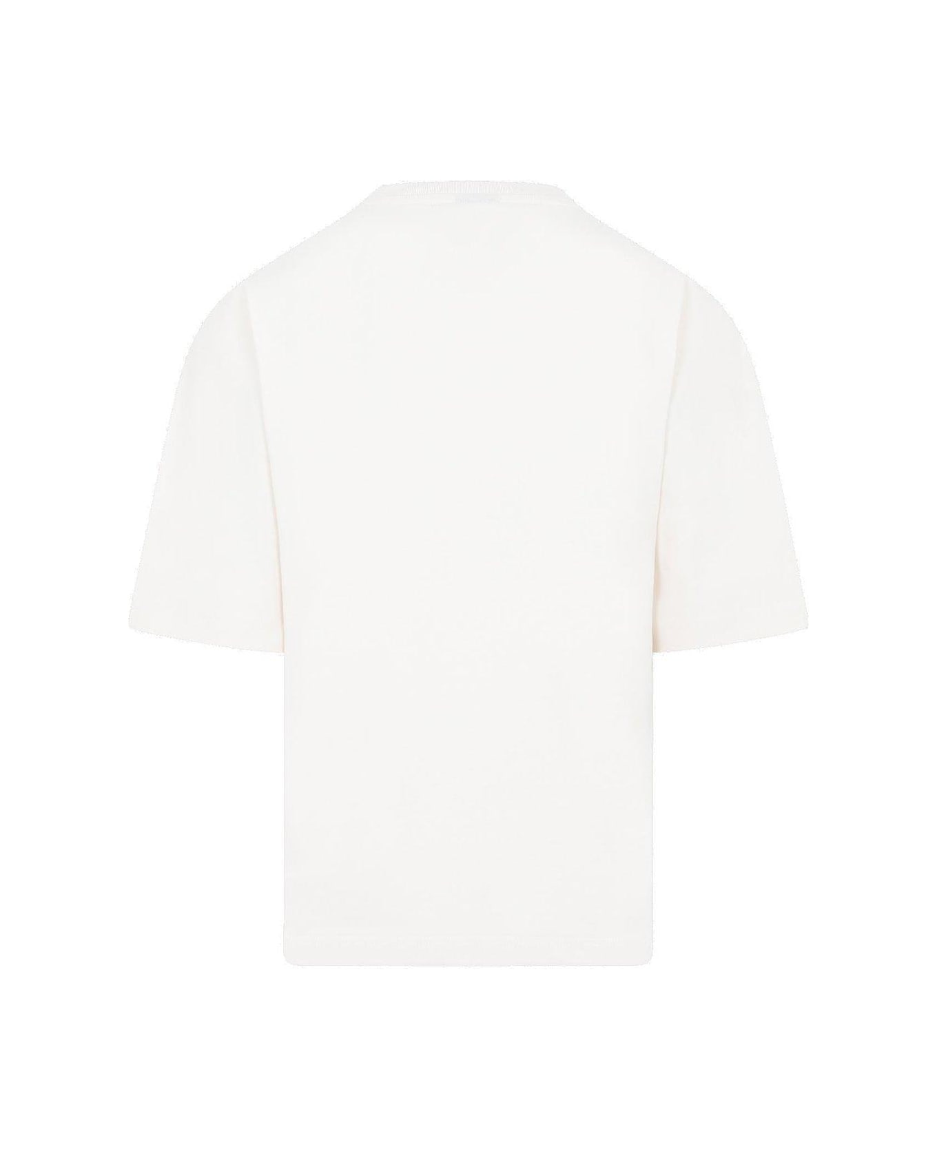 Jacquemus Graphic Printed Crewneck T-shirt - WHITE