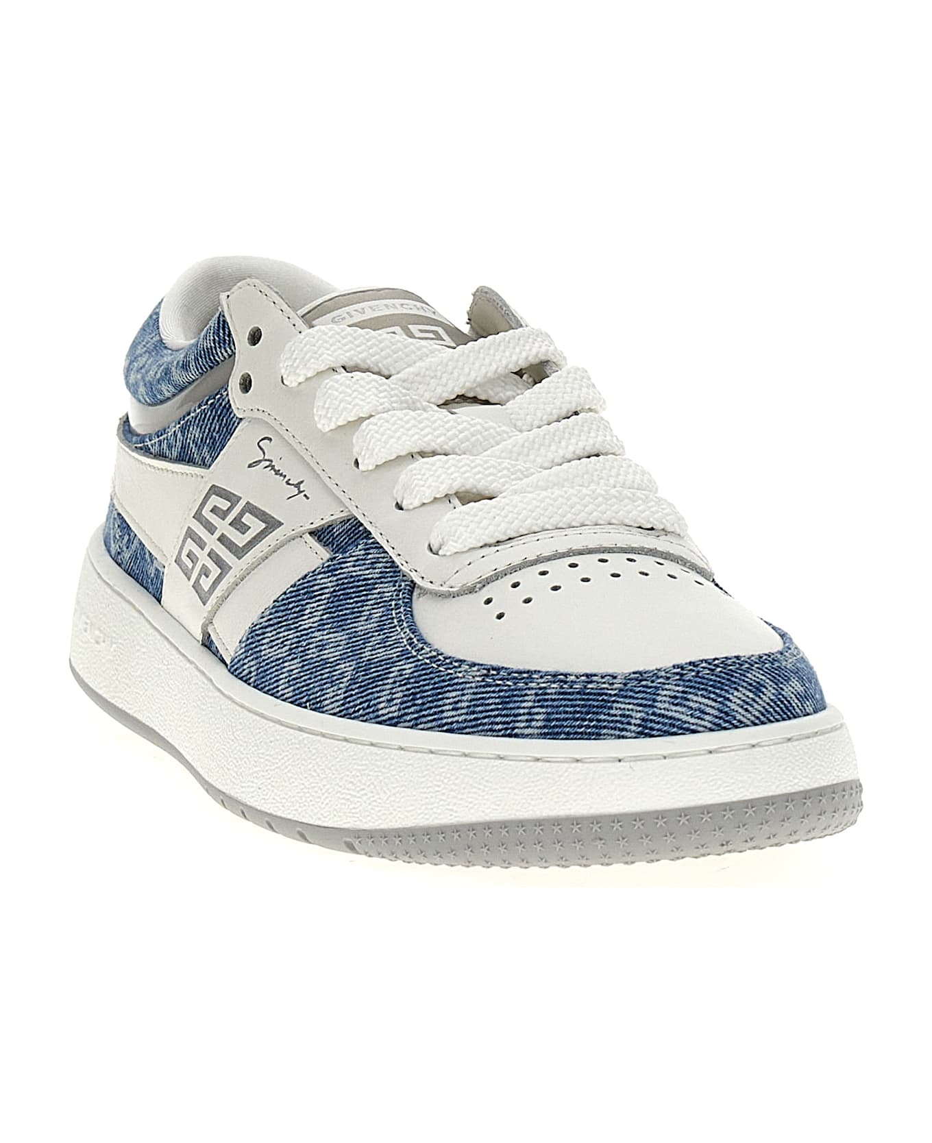 Givenchy 
lace Up
 Sneakers - Blue