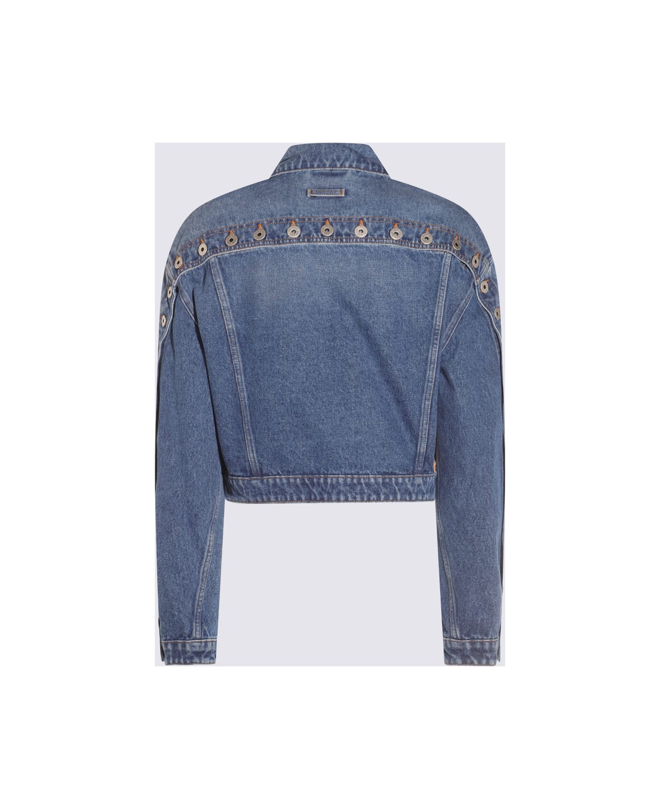 Jean Paul Gaultier Blue Cotton Demim Jacket - VINTAGEBLUE