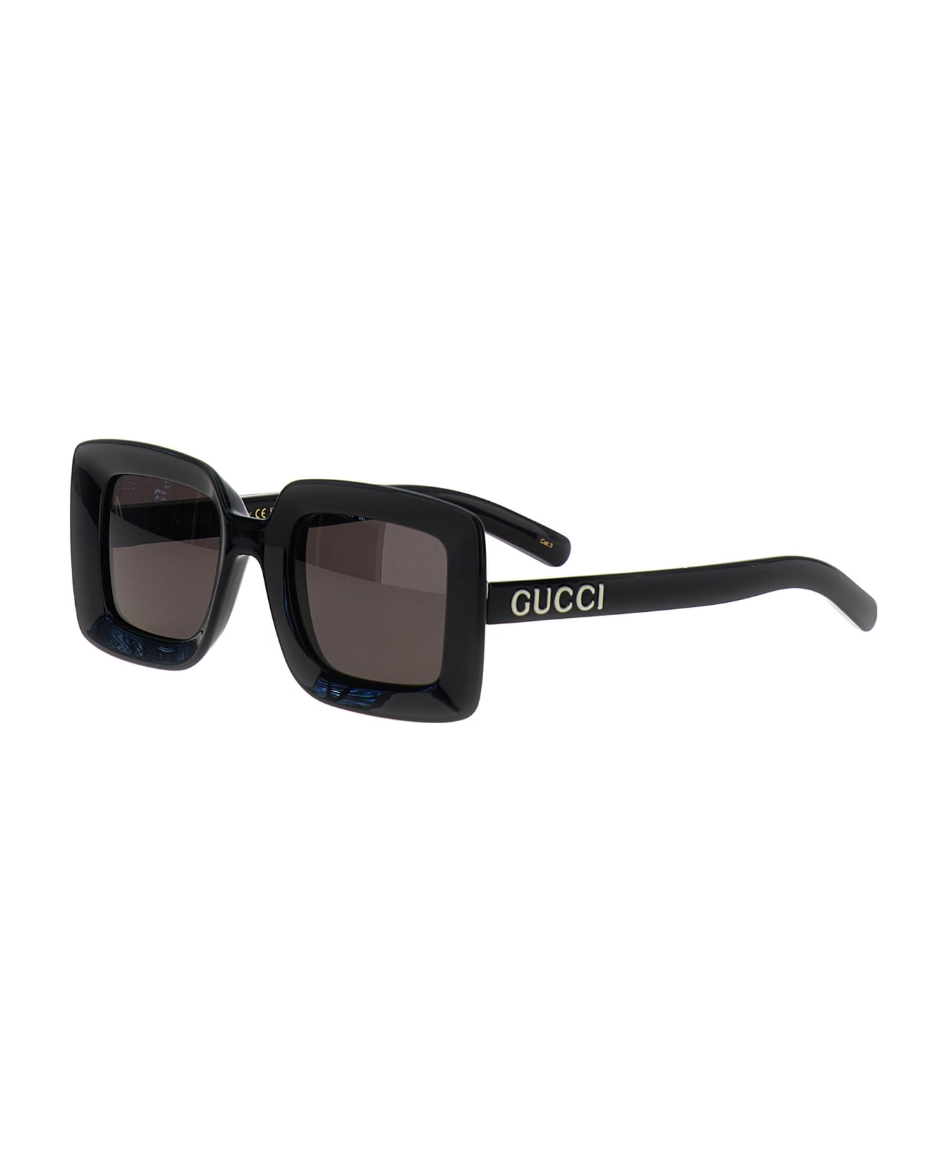 Gucci Square Sunglasses - Black  