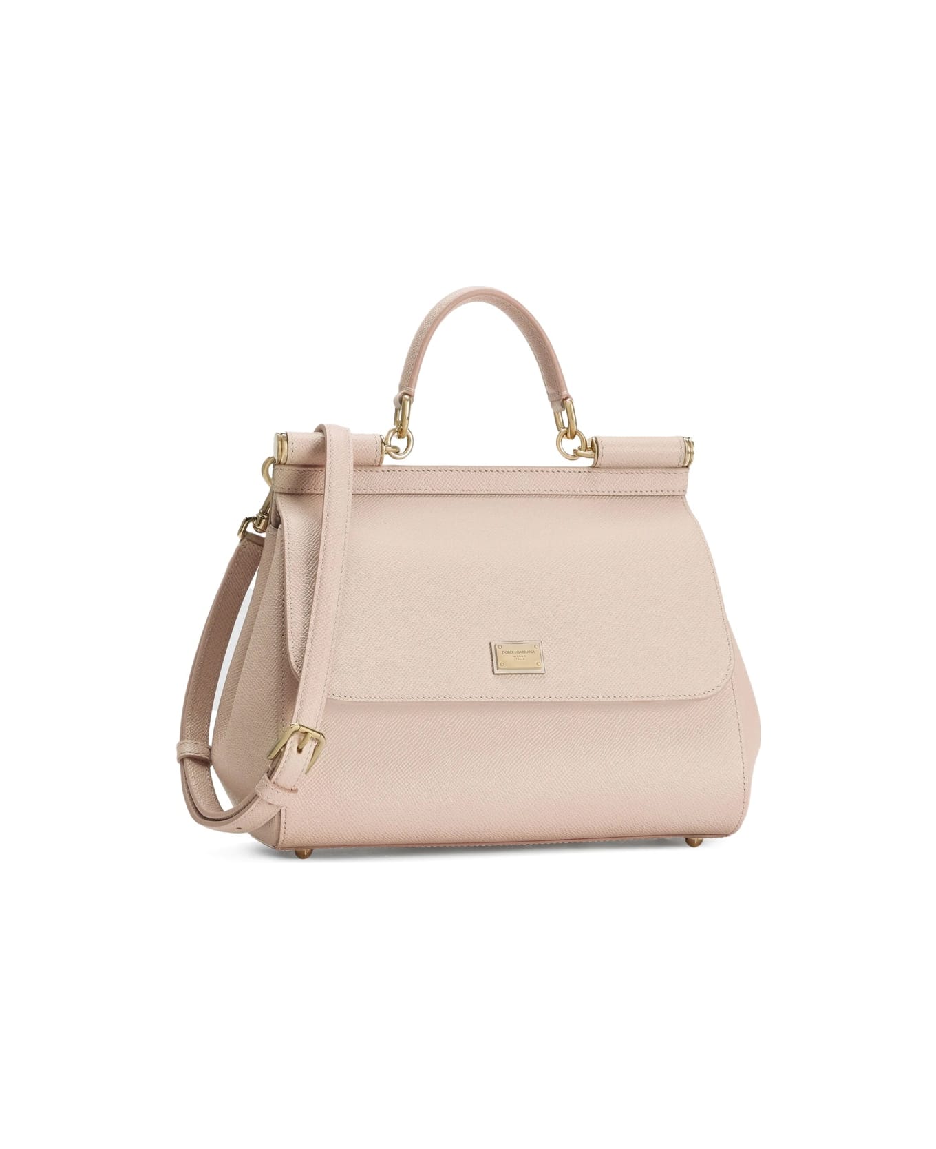 Dolce 
Gabbana Hand Bag "sicily" Large - NUDE
