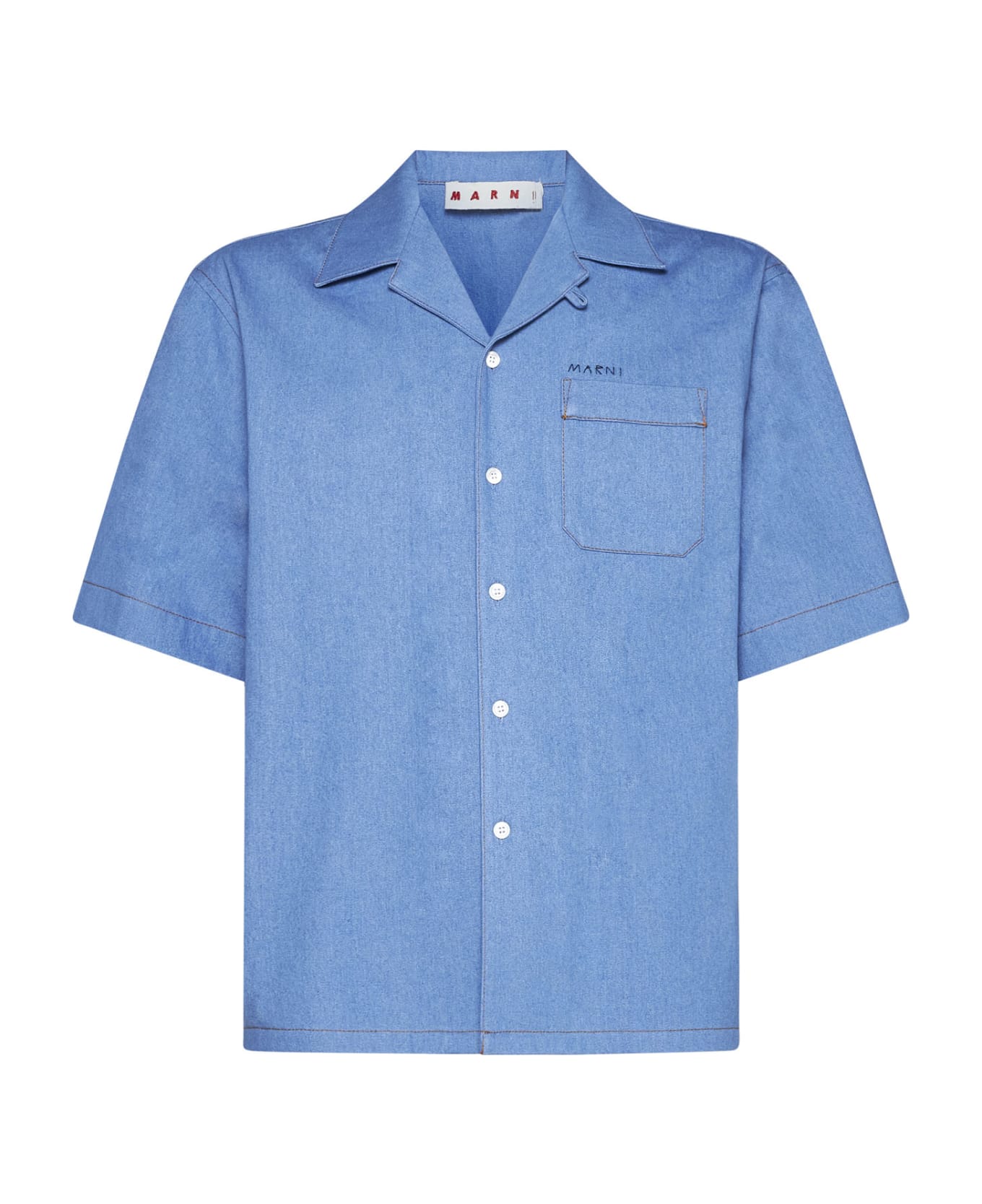 Marni Shirt S/s - Azure