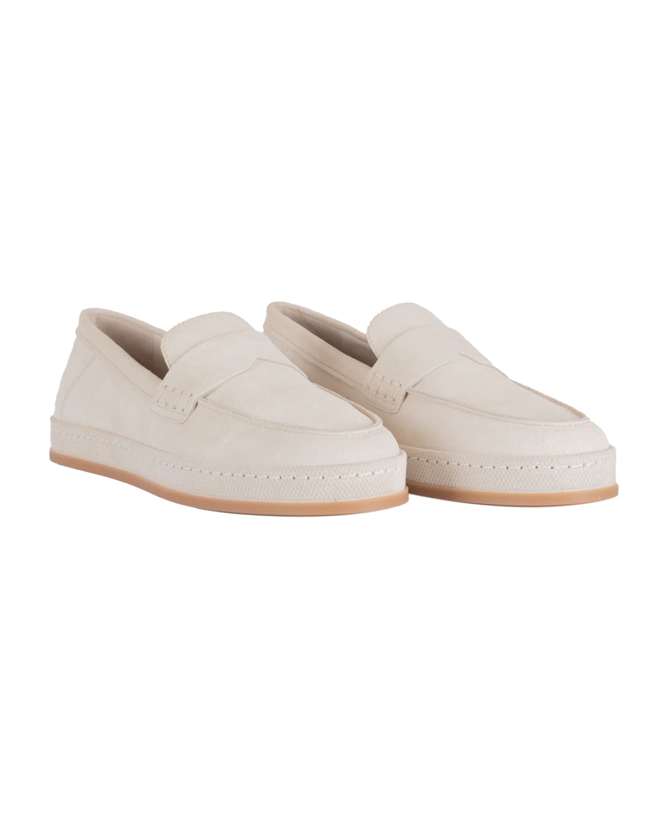 Hogan H683 Loafers - WHITE