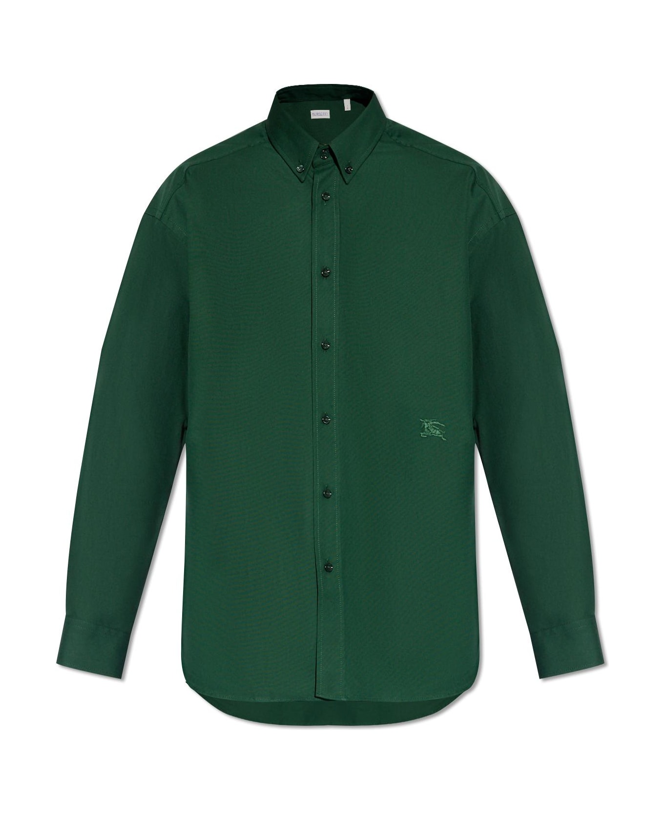 Burberry Embroidered Shirt - GREEN