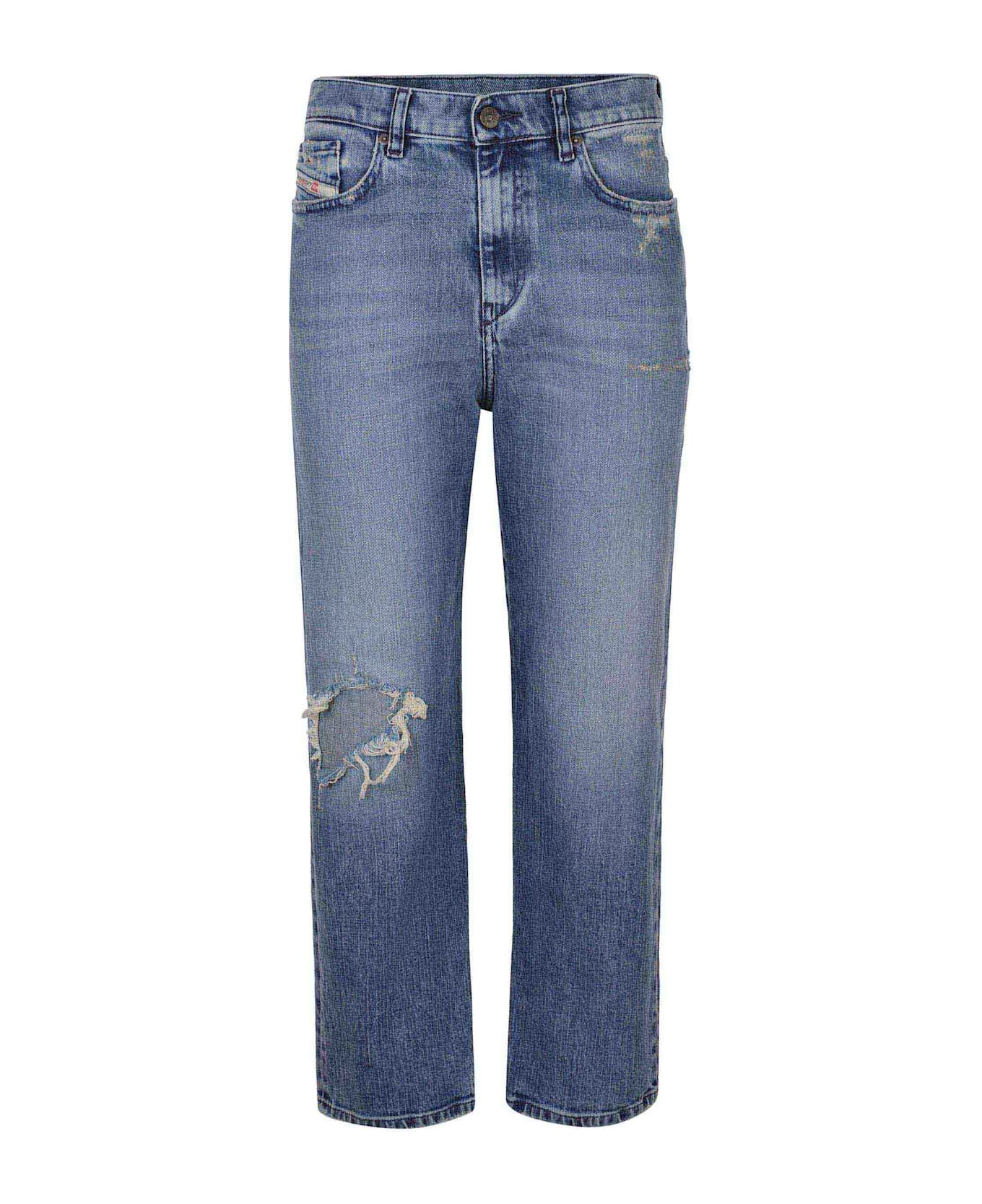 Diesel Jeans "1988 D-ark" Made Of Denim. - Blue