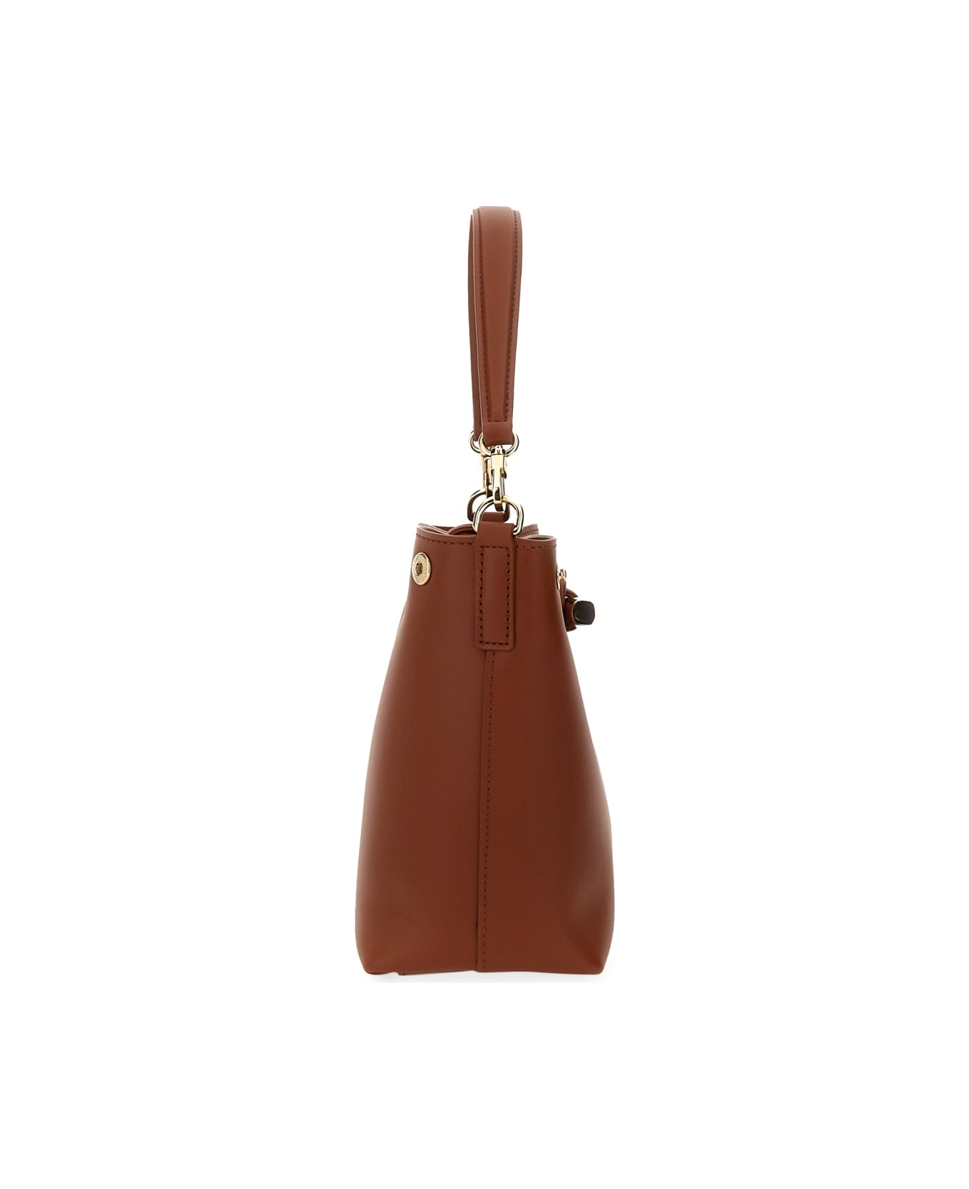 Longchamp "le Roseau" Bucket Bag - BROWN