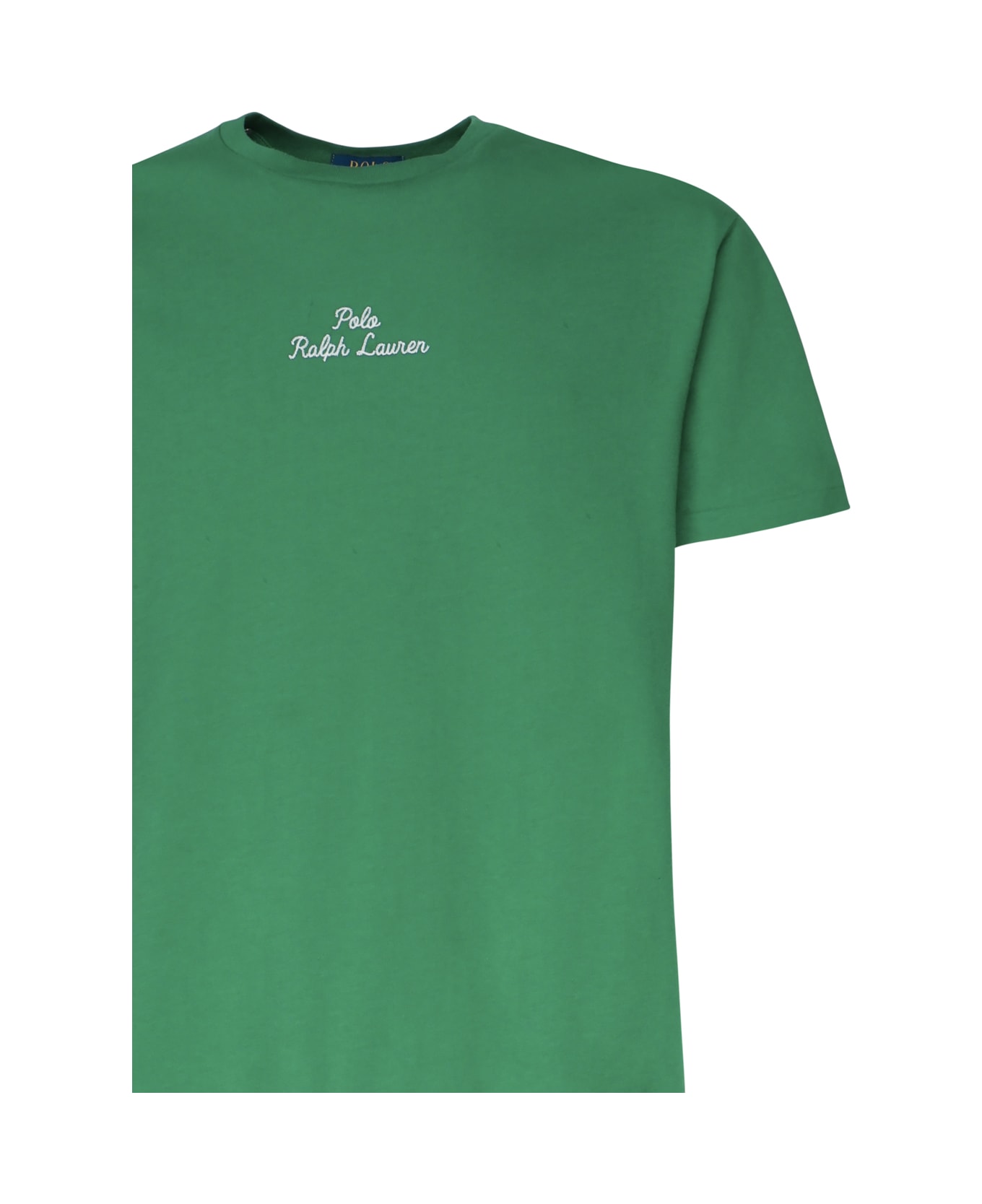 Polo Ralph Lauren T-shirt With Embroidery - Green シャツ